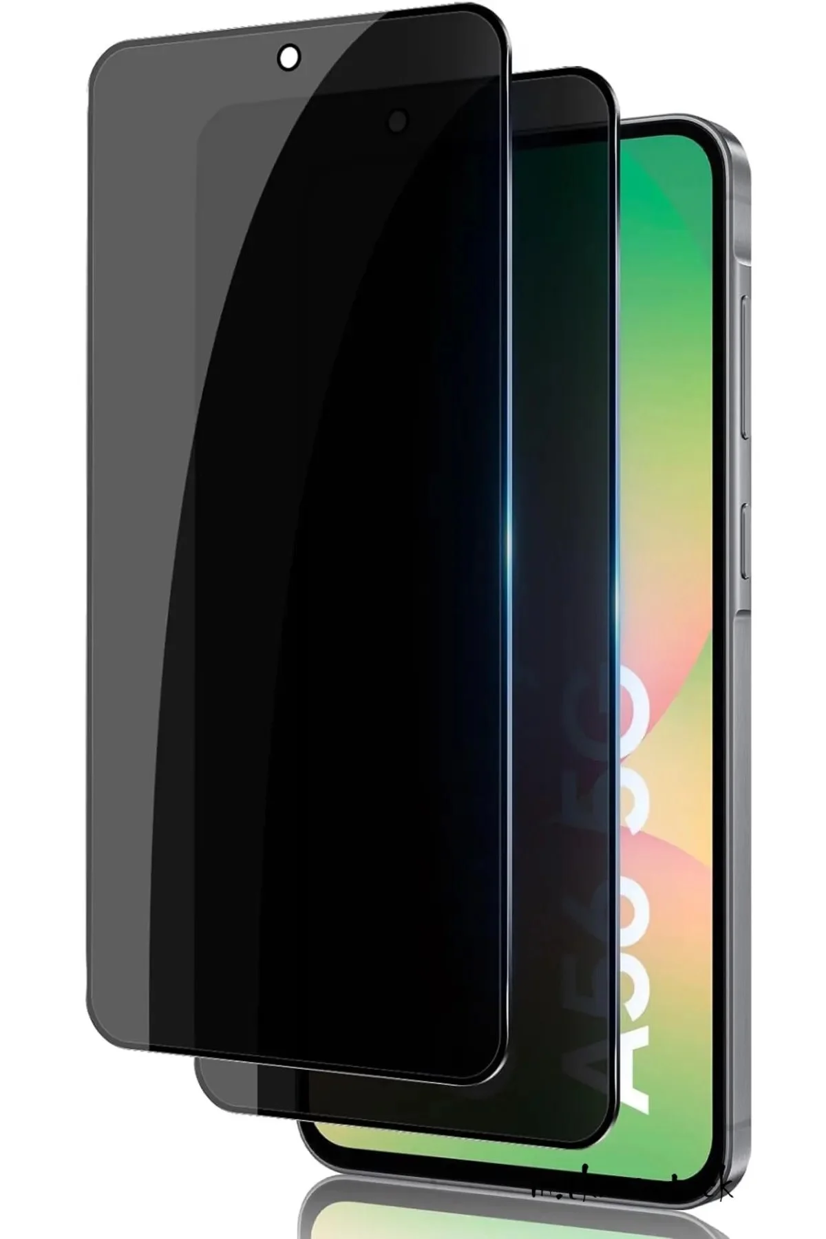 Galaxy A56 Uyumlu Antistatik Tam Kaplayan Hayalet Ekran Koruyucu Cam - Logis Görsel 2