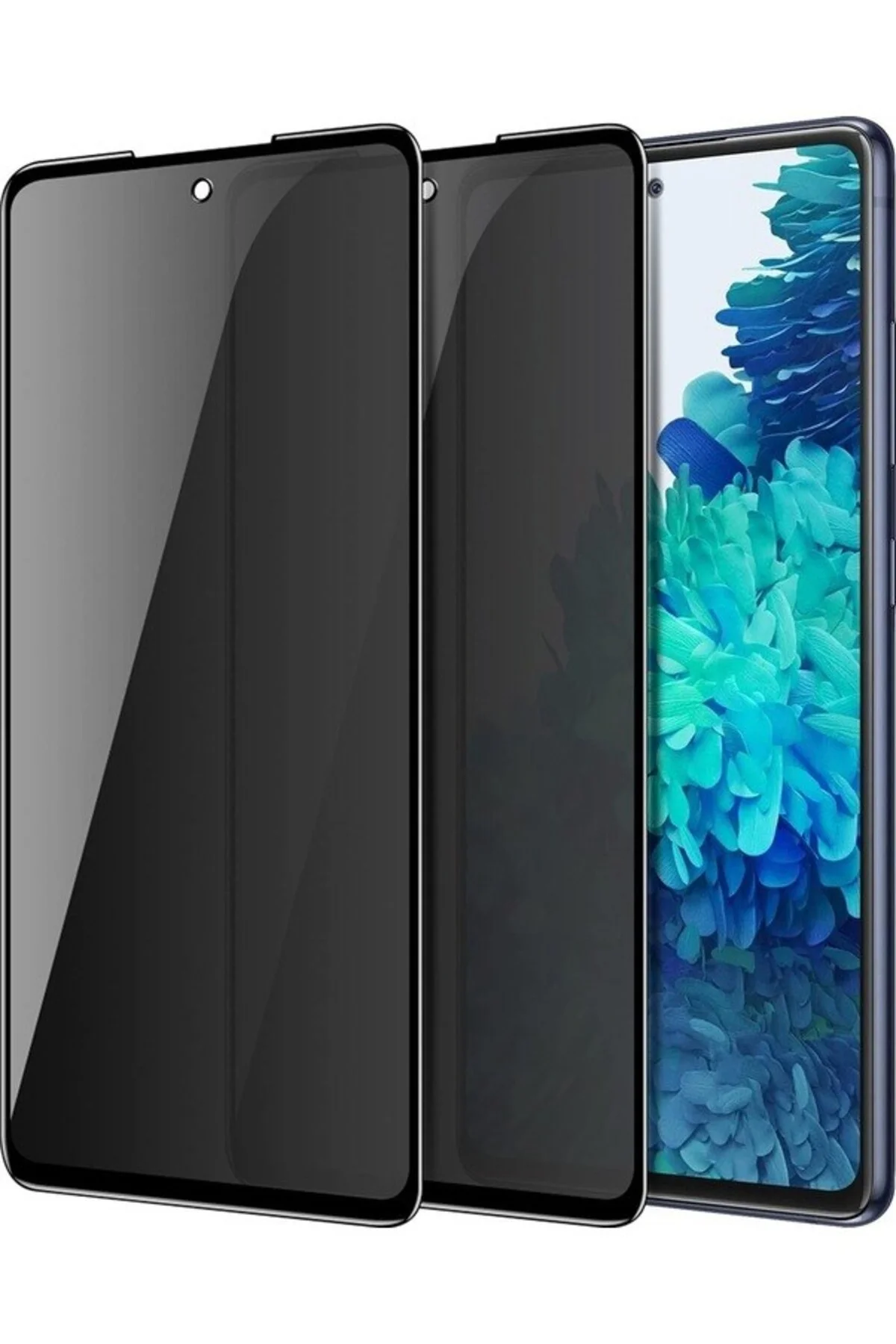 Galaxy A26 Uyumlu Antistatik Tam Kaplayan Hayalet Ekran Koruyucu Cam - Logis Görsel 2