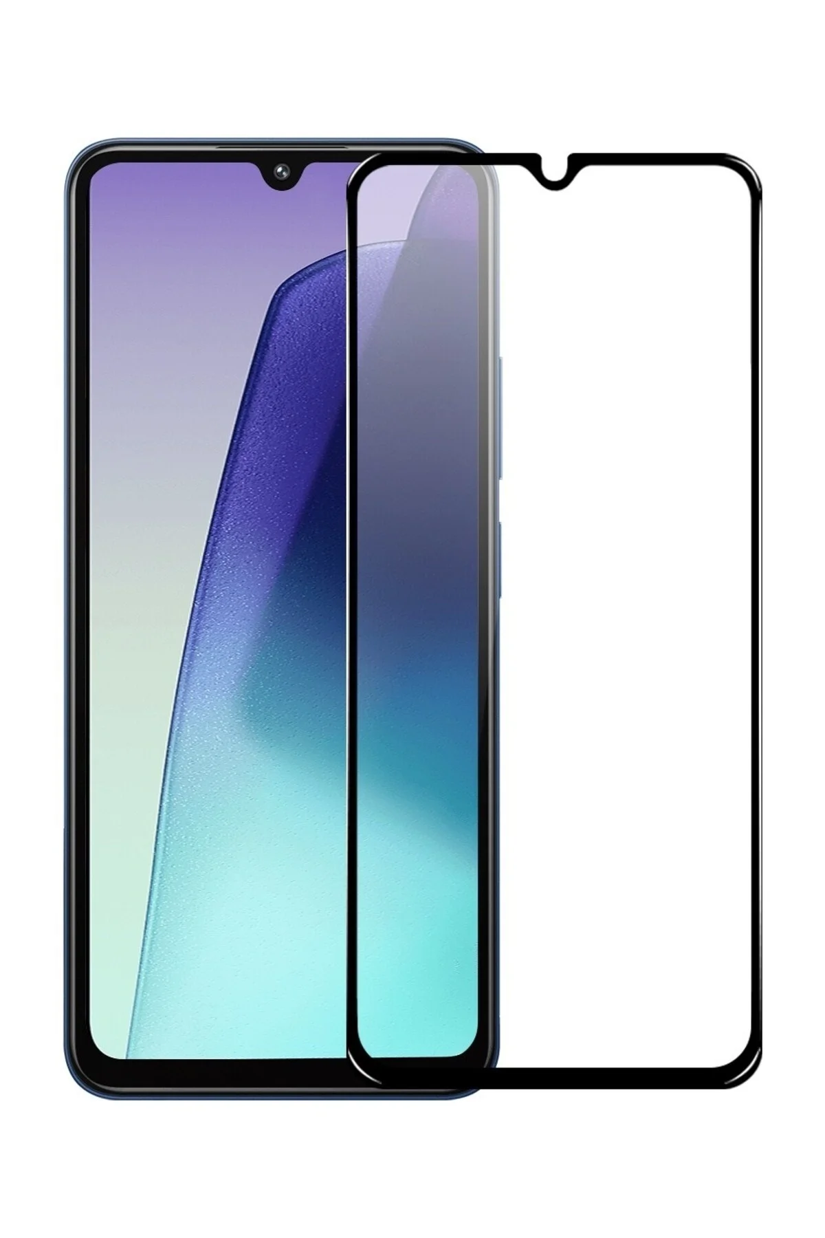 Redmi 8/8A Antistatik 5D Tam Kaplayan Ekran Koruyucu Cam - Logis Görsel 6