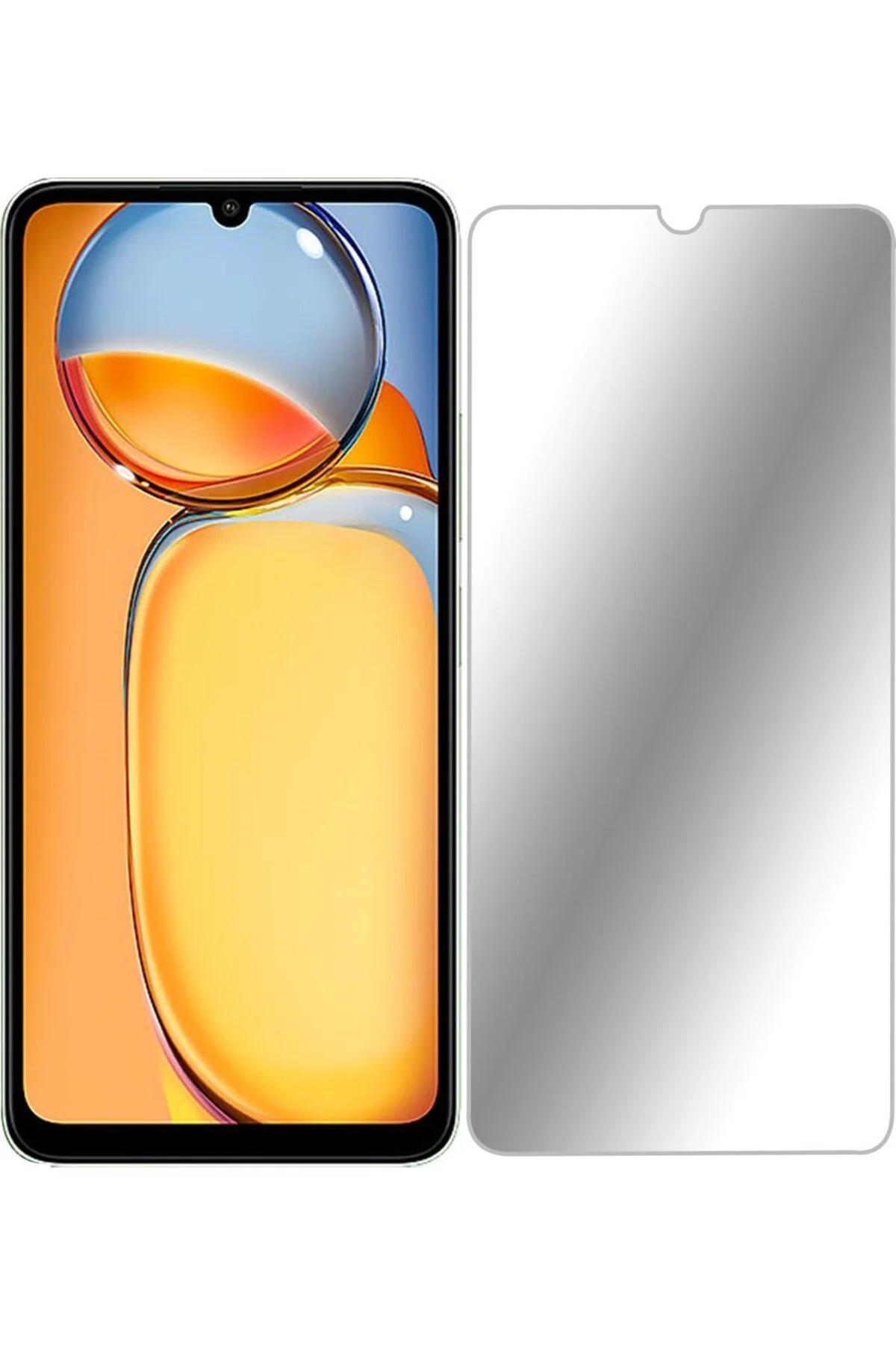 Redmi 14C Antistatik 5D Tam Kaplayan Ekran Koruyucu Cam - Logis Görsel 4