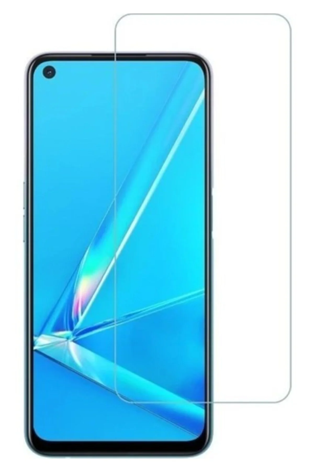 Oppo A72 Tam Kaplayan 5d Antistatik Ekran Koruyucu Cam - Logis Görsel 3