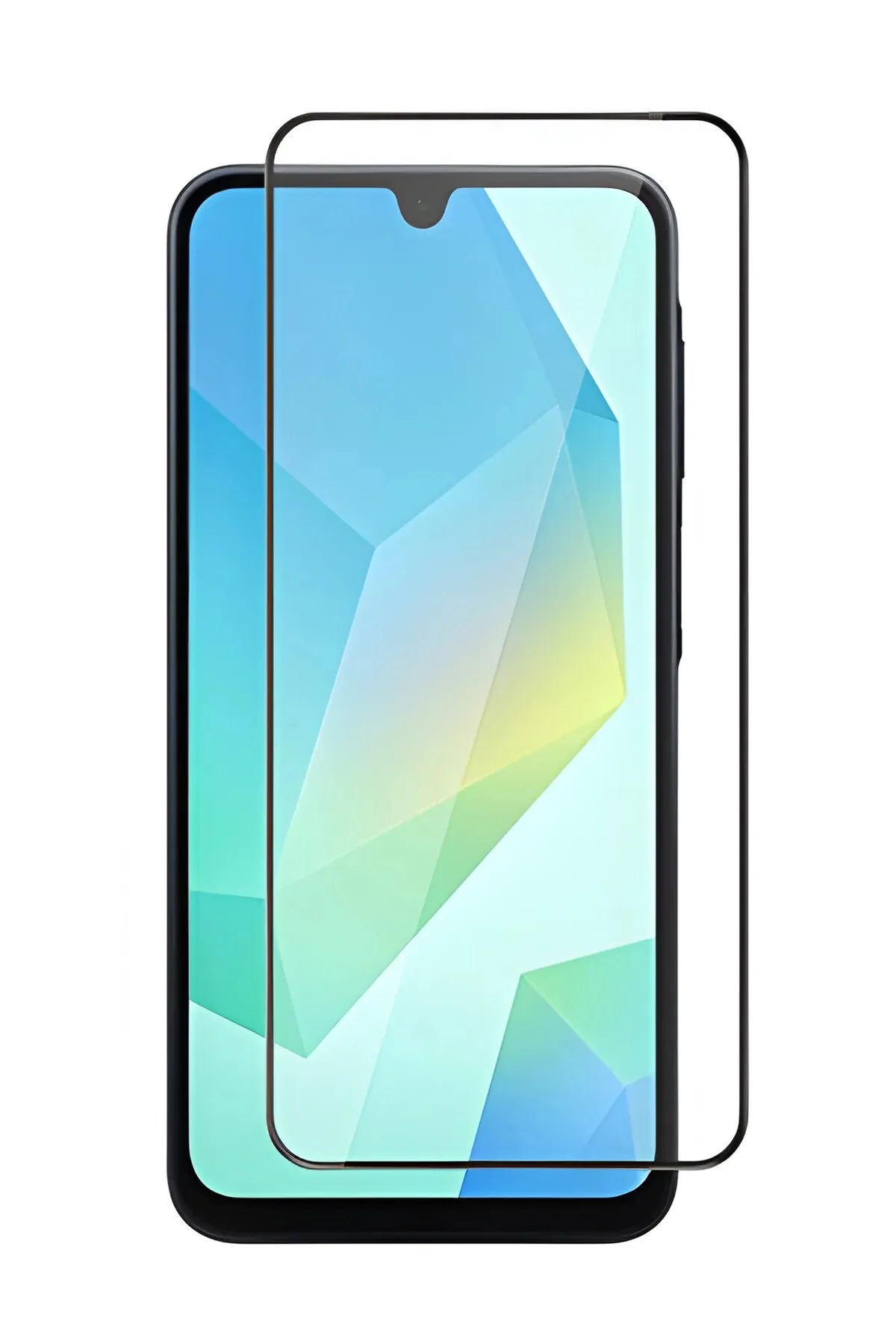 Samsung Galaxy A71 Antistatik 5D Tam Kaplayan Ekran Koruyucu Cam - Logis Görsel 2