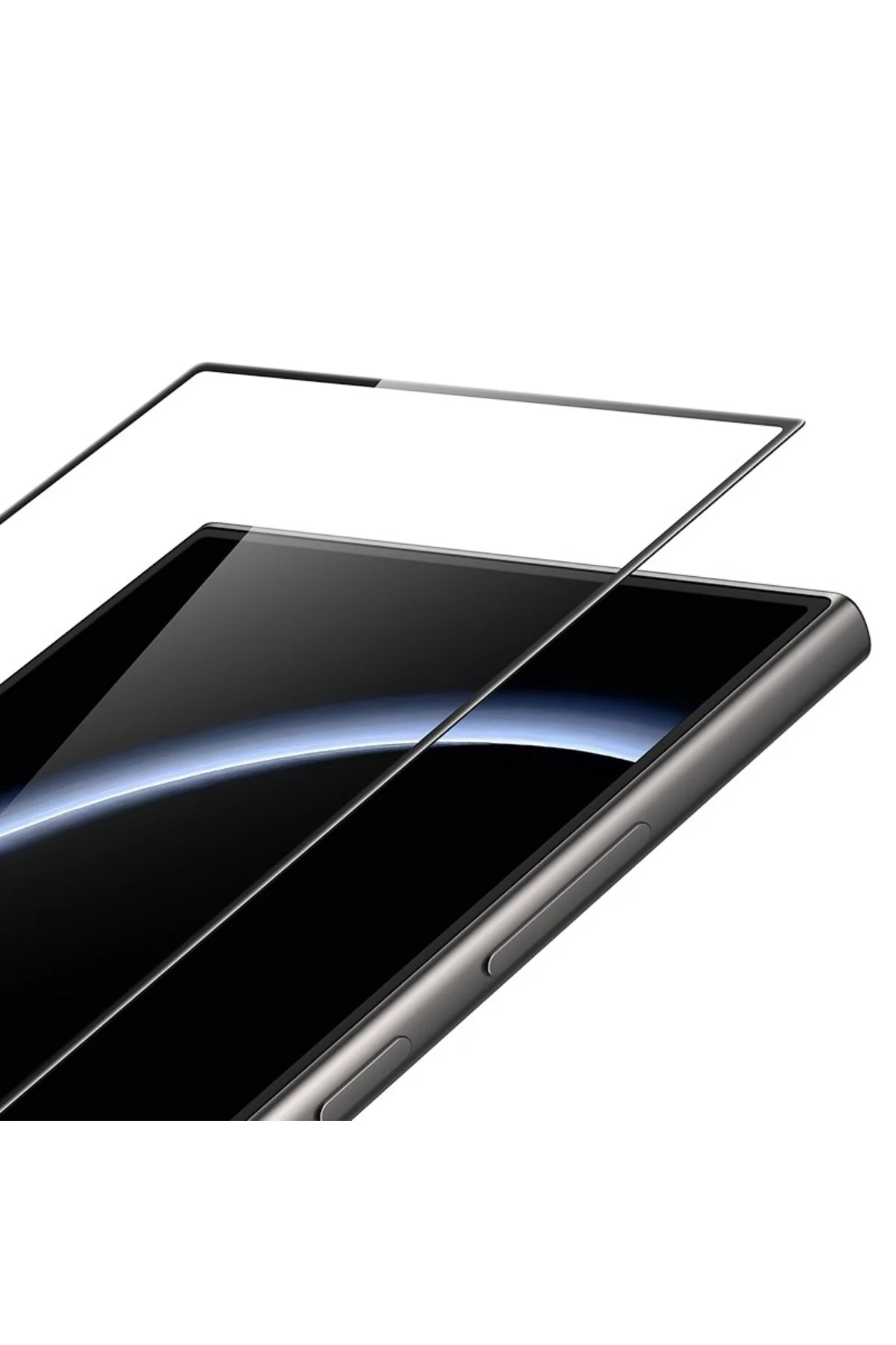 Samsung Galaxy S25 Antistatik 5D Tam Kaplayan Ekran Koruyucu Cam - Logis Görsel 4
