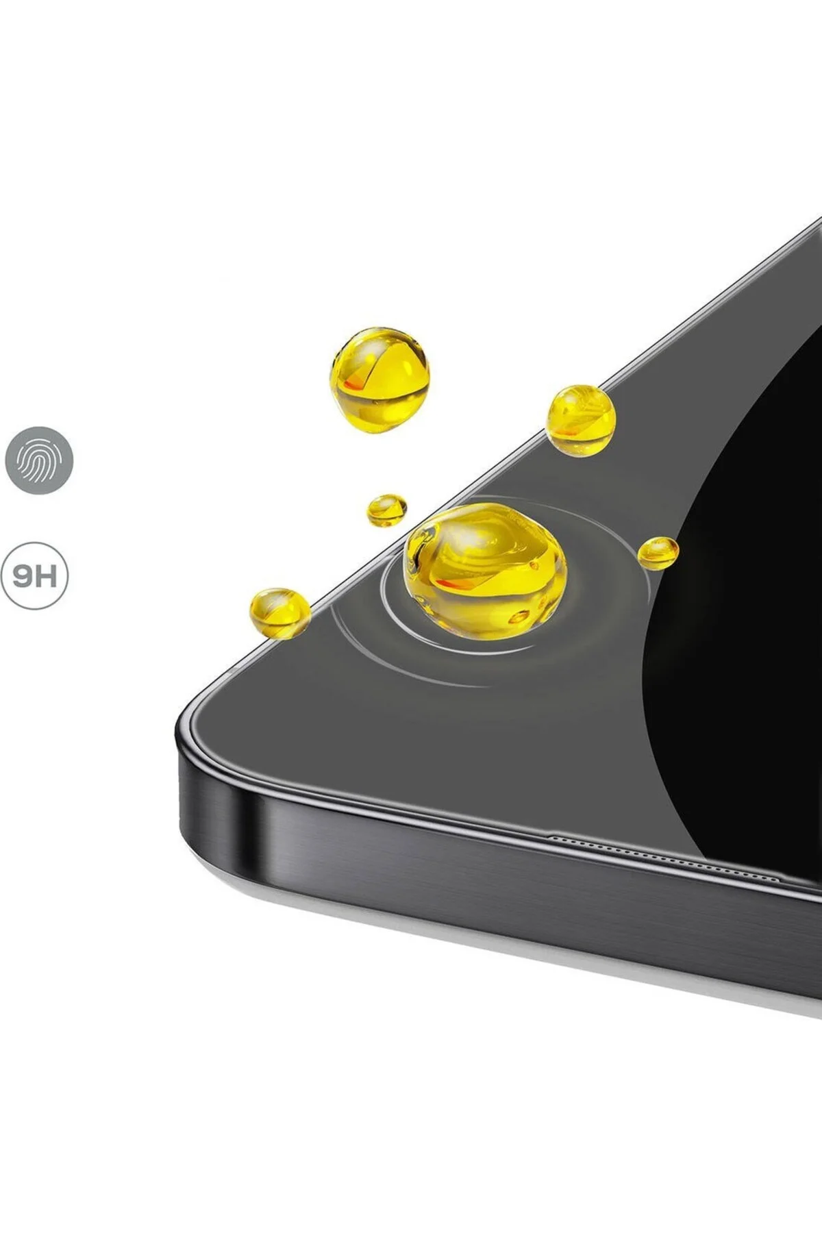 İphone 16 Plus Tam Kaplayan 5d Antistatik Ekran Koruyucu Cam - Logis Görsel 4