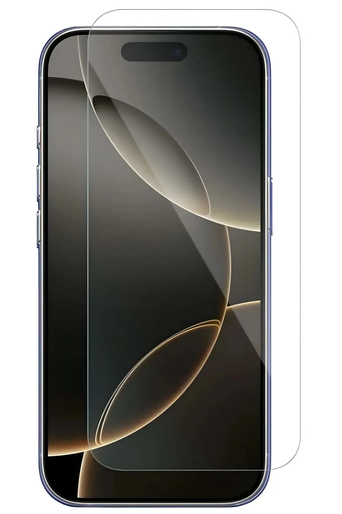 İphone 16 Pro Tam Kaplayan 5d Antistatik Ekran Koruyucu Cam