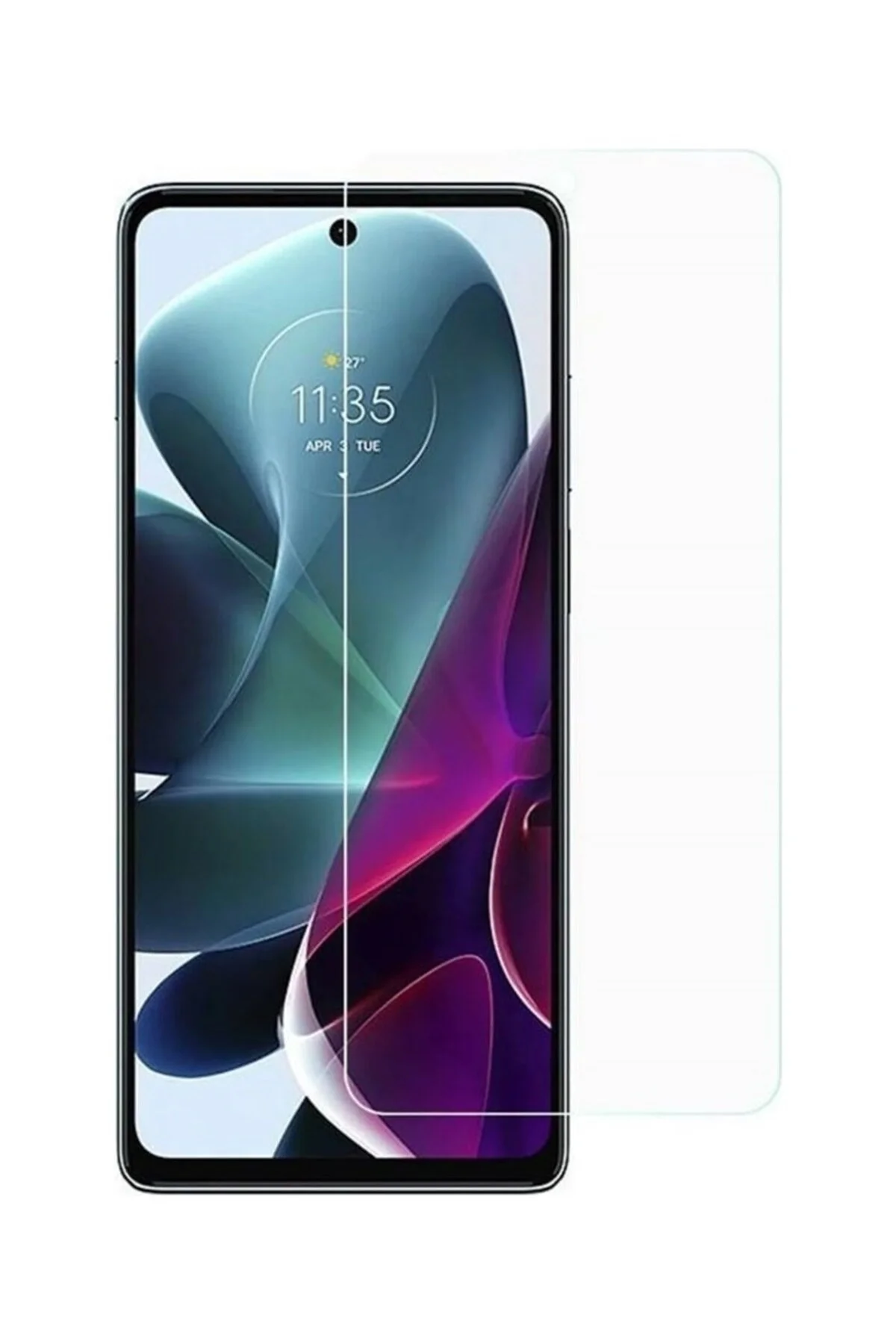 Samsung Galaxy S23 Antistatik 5D Tam Kaplayan Ekran Koruyucu Cam