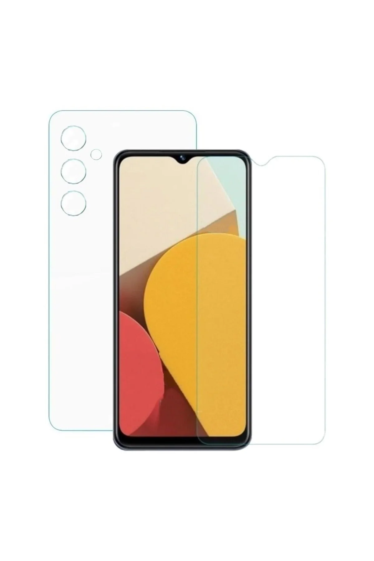 Samsung Galaxy A24 Antistatik 5D Tam Kaplayan Ekran Koruyucu Cam - Logis Görsel 2