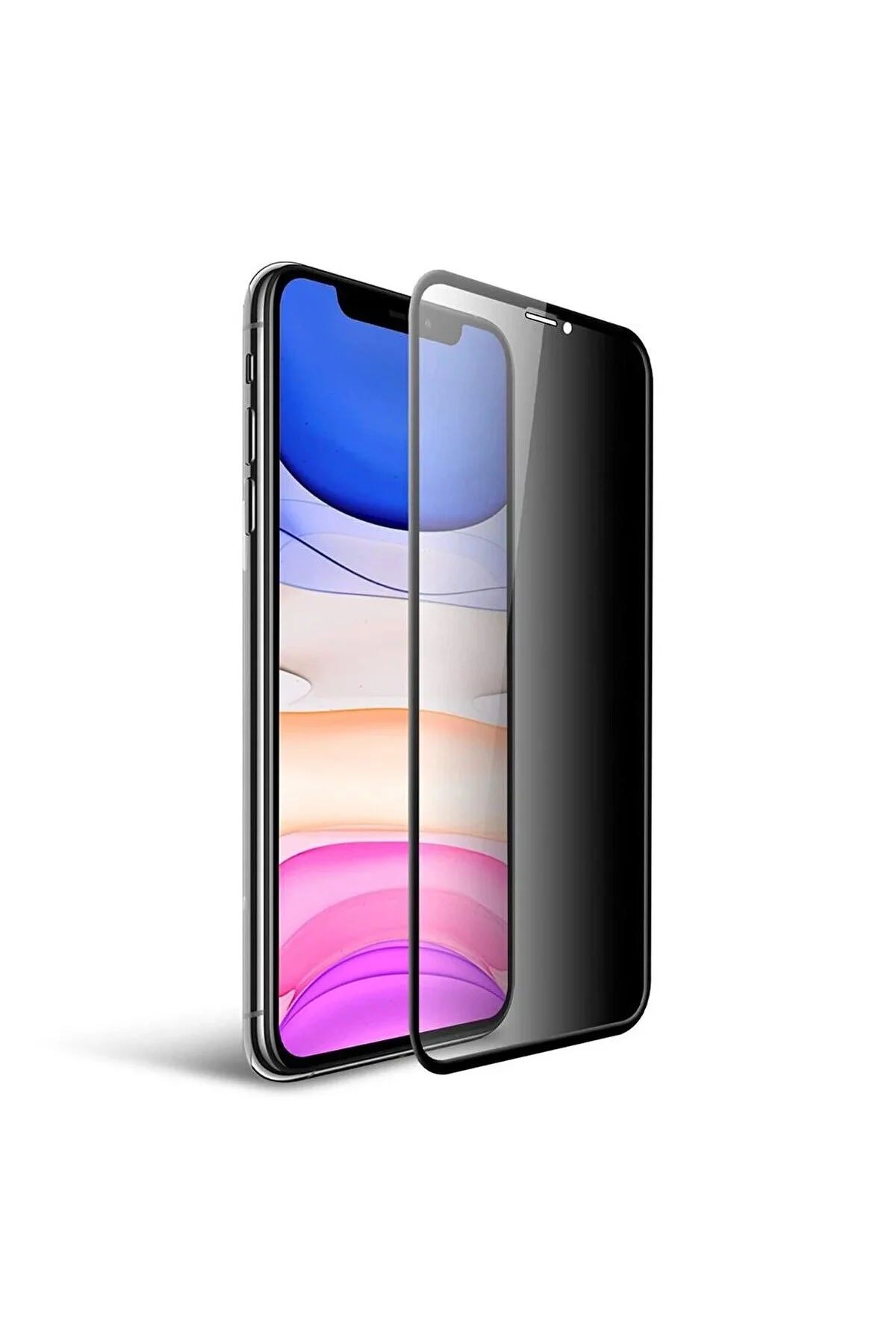 Redmi Note 12 Pro Antistatik 5D Tam Kaplayan Ekran Koruyucu Cam - Logis Görsel 2