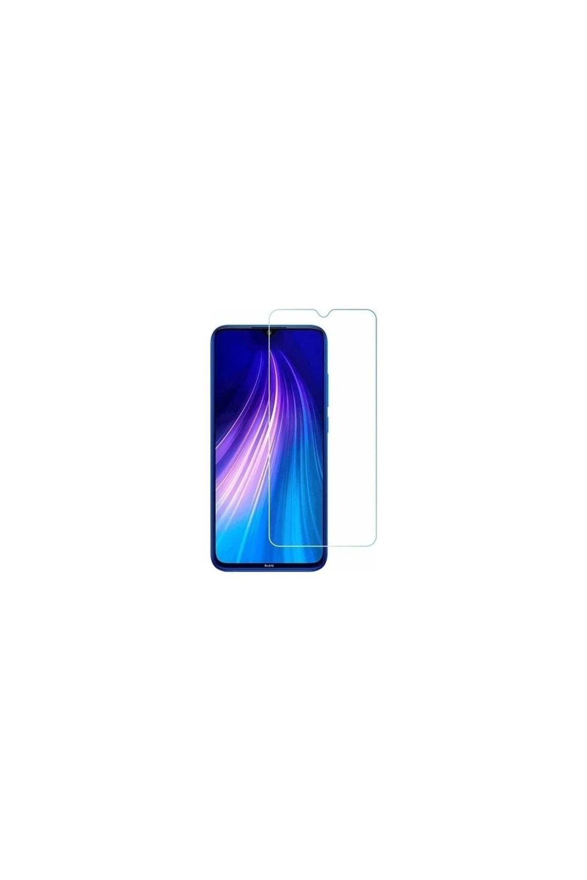 Redmi Note 8 Antistatik 5D Tam Kaplayan Ekran Koruyucu Cam - Logis Görsel 2