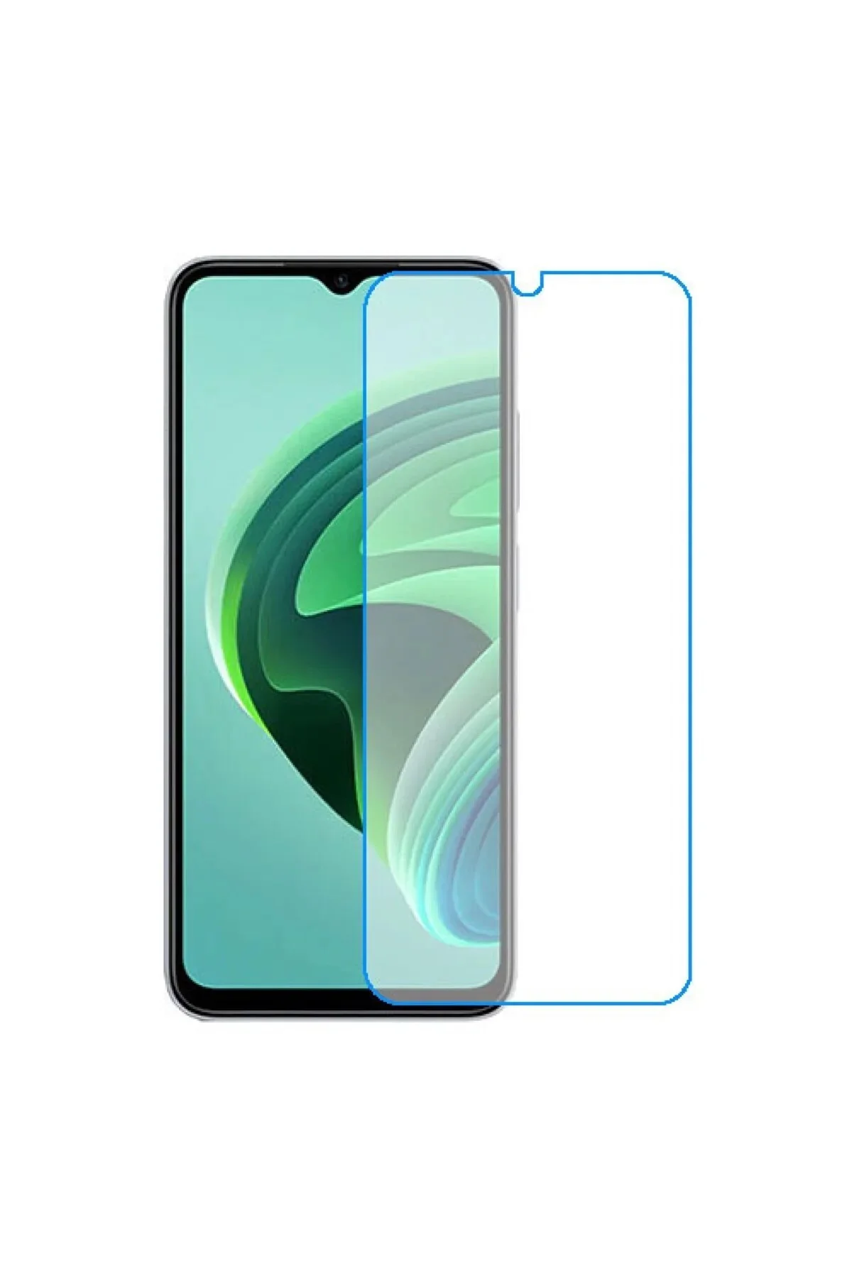 Redmi Note 11E Tam Kaplayan 5d Antistatik Ekran Koruyucu Cam