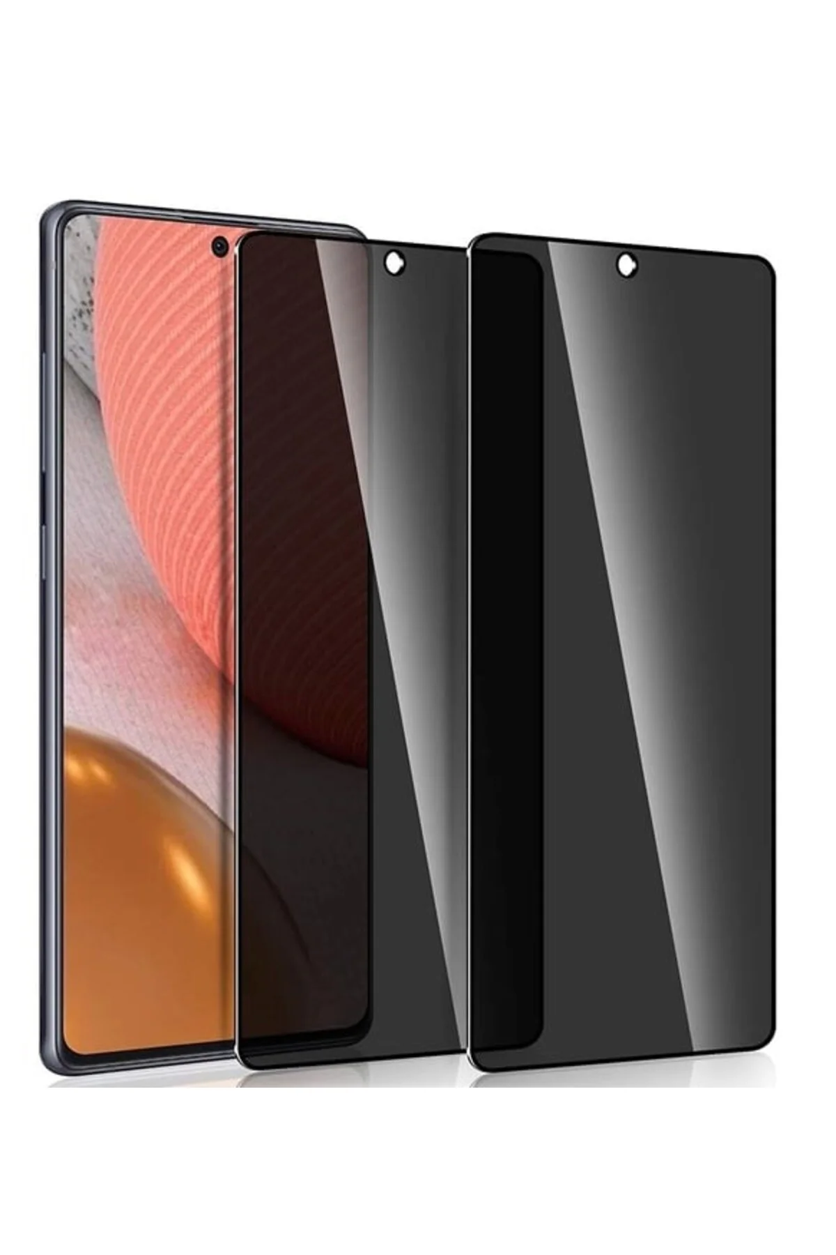 Samsung Galaxy A72 Tam Kaplayan Hayalet Ekran Koruyucu Cam - Logis Görsel 3