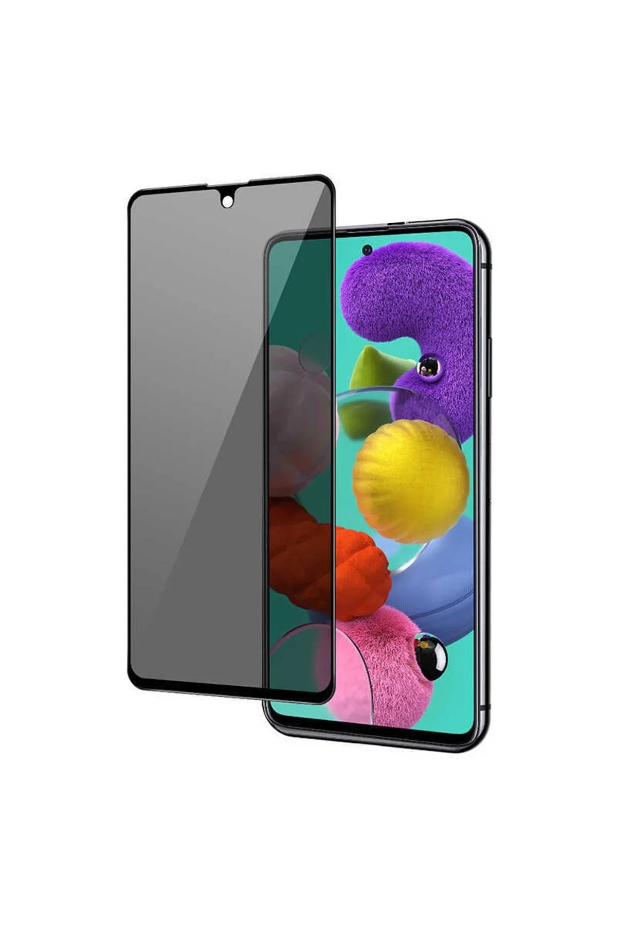 Samsung Galaxy A72 Tam Kaplayan Hayalet Ekran Koruyucu Cam