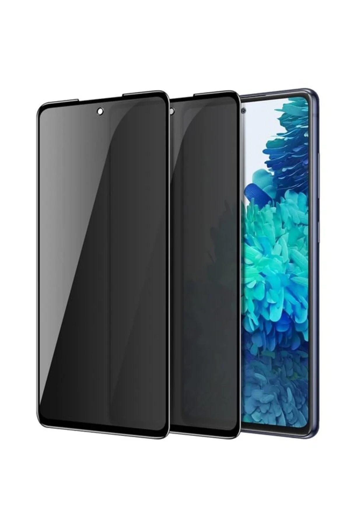 Samsung Galaxy A72 Tam Kaplayan Hayalet Ekran Koruyucu Cam - Logis Görsel 2