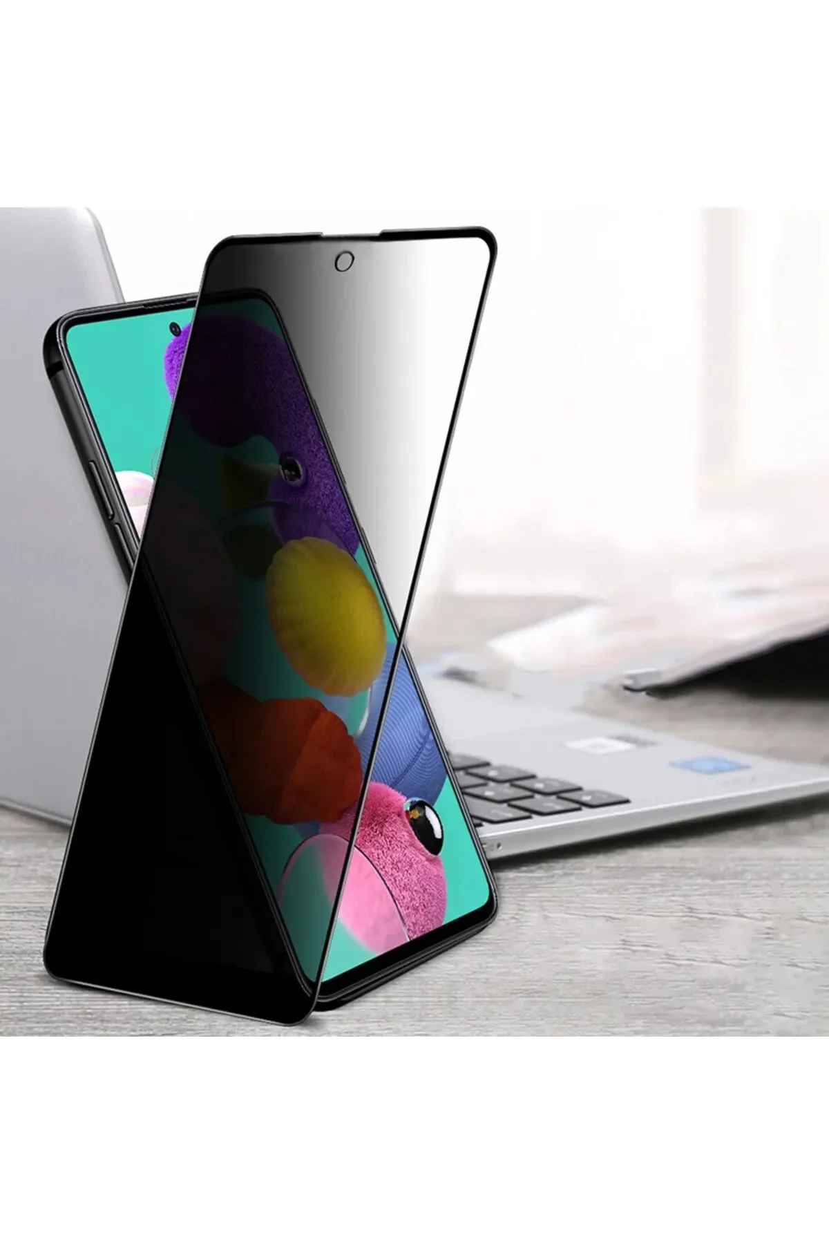 Xiaomi Redmi Note 12 Pro 5G Tam Kaplayan Hayalet Ekran Koruyucu Cam - Logis Görsel 5