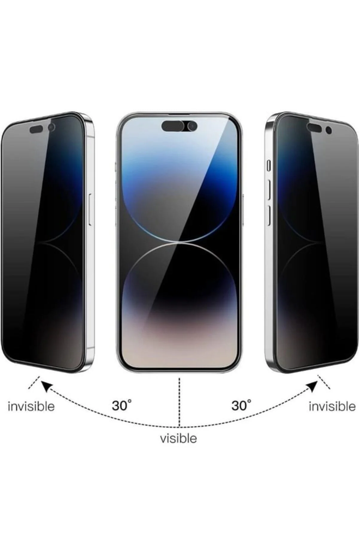 İphone 15 Pro Max ile Uyumlu Hayalet Ekran Koruyucu