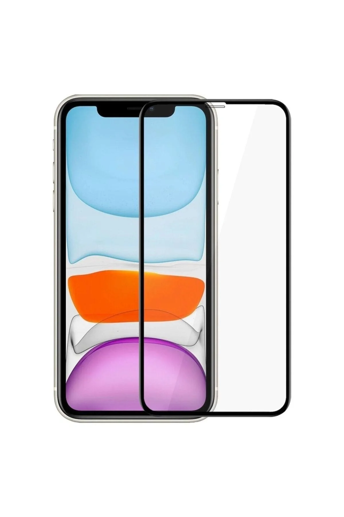 Apple Iphone Xs Max 5d Tam Kaplayan Ekran Koruyucu Cam - Logis Görsel 3
