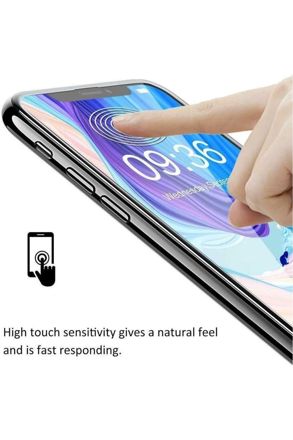 Iphone 11 Pro Max 5d Uyumlu Tam Kaplayan Ekran Koruyucu Kırılmaz Cam - Logis Görsel 4