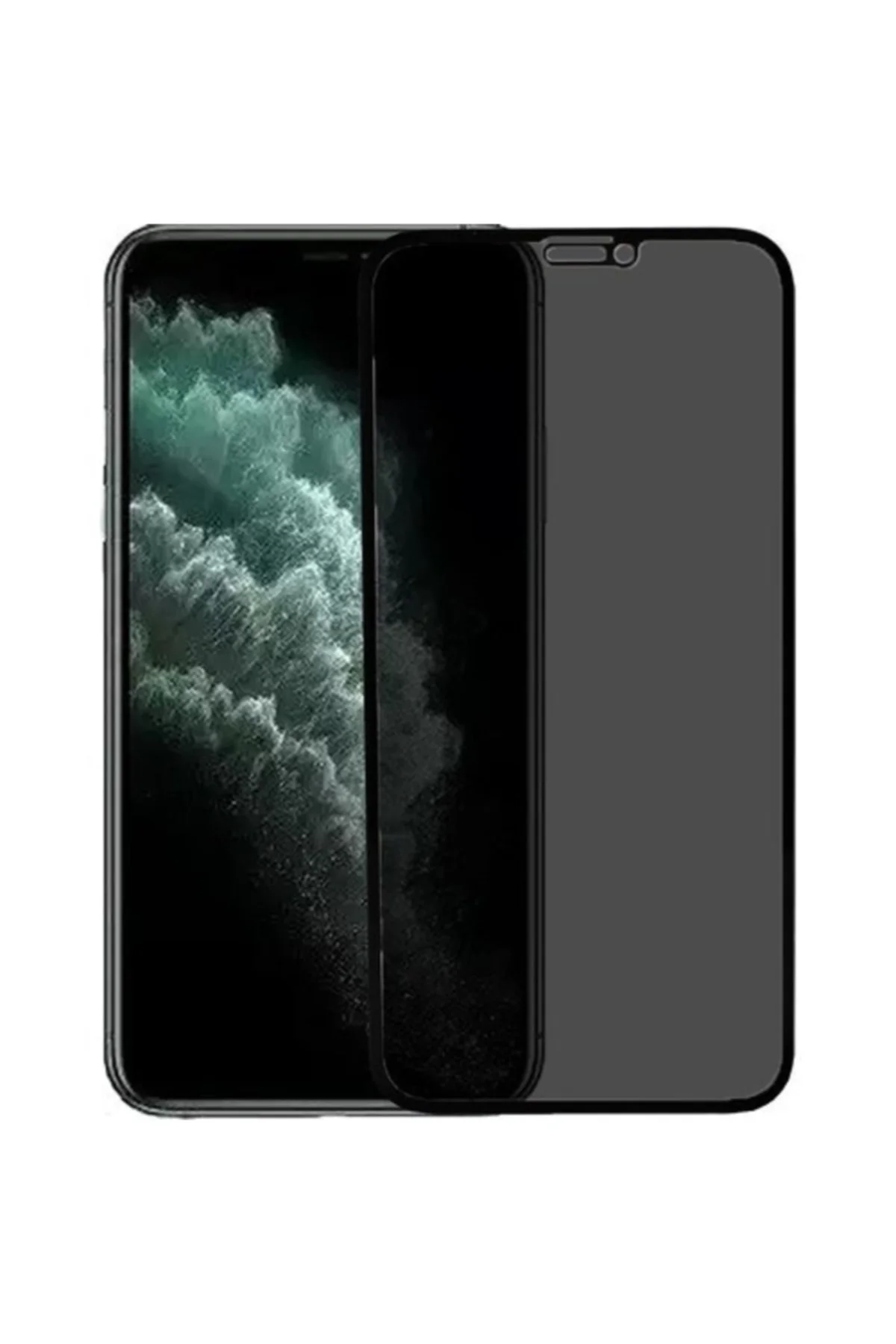 Uyumlu Iphone 13 (6.1") Privacy Görünmez Hayalet Ekran Koruyucu Cam