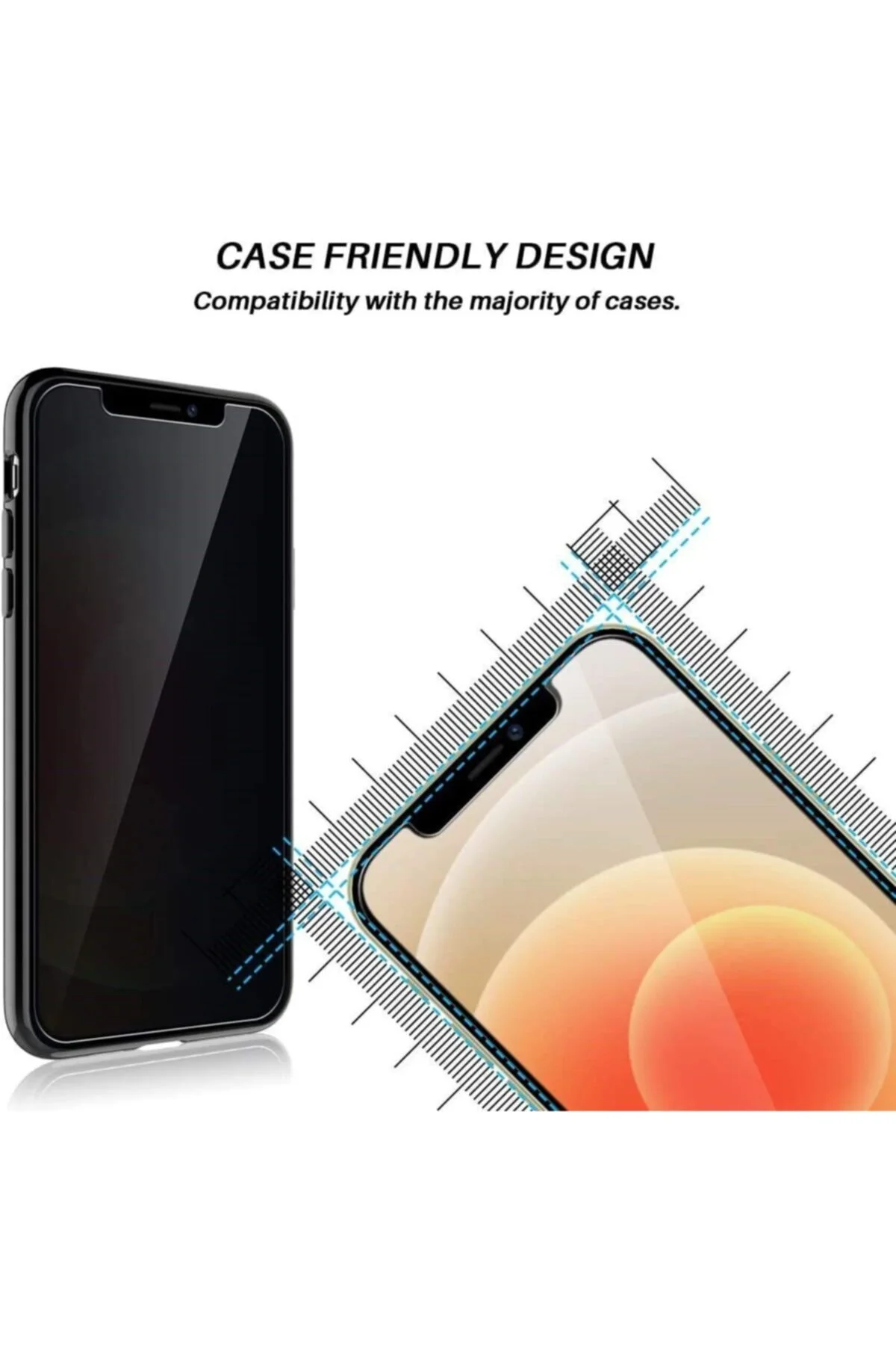 For Apple Iphone 11 Pro Max (6.5") Full-screen Privacy Mat Görünmez Hayalet Ekran - Logis Görsel 6
