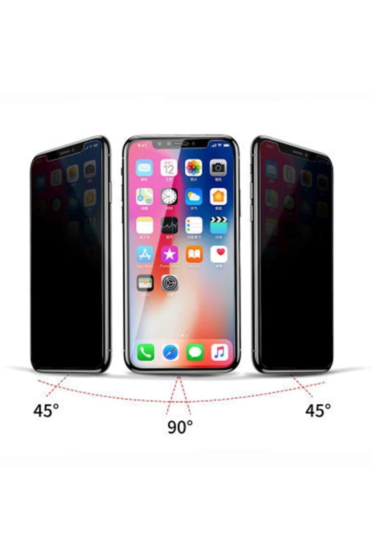 Iphone 12 Pro Max 6.7" Hayalet Ekran Koruyucu Tam Kaplayan - Logis Görsel 2