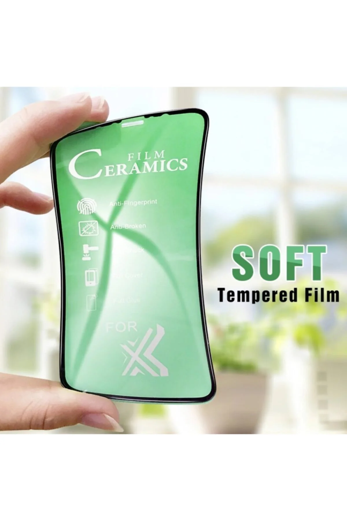 Apple Iphone Xr 5d Uyumlu Mat Seramik Tam Kaplayan Ekran Koruyucu Cam - Logis Görsel 4