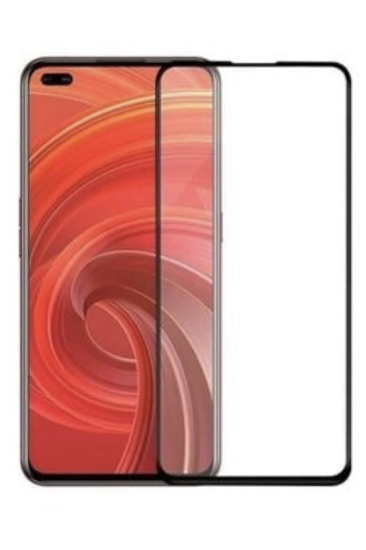 Oppo Reno 4 Lite 5d Seramik Tam Kaplayan Ekran Koruyucu Cam