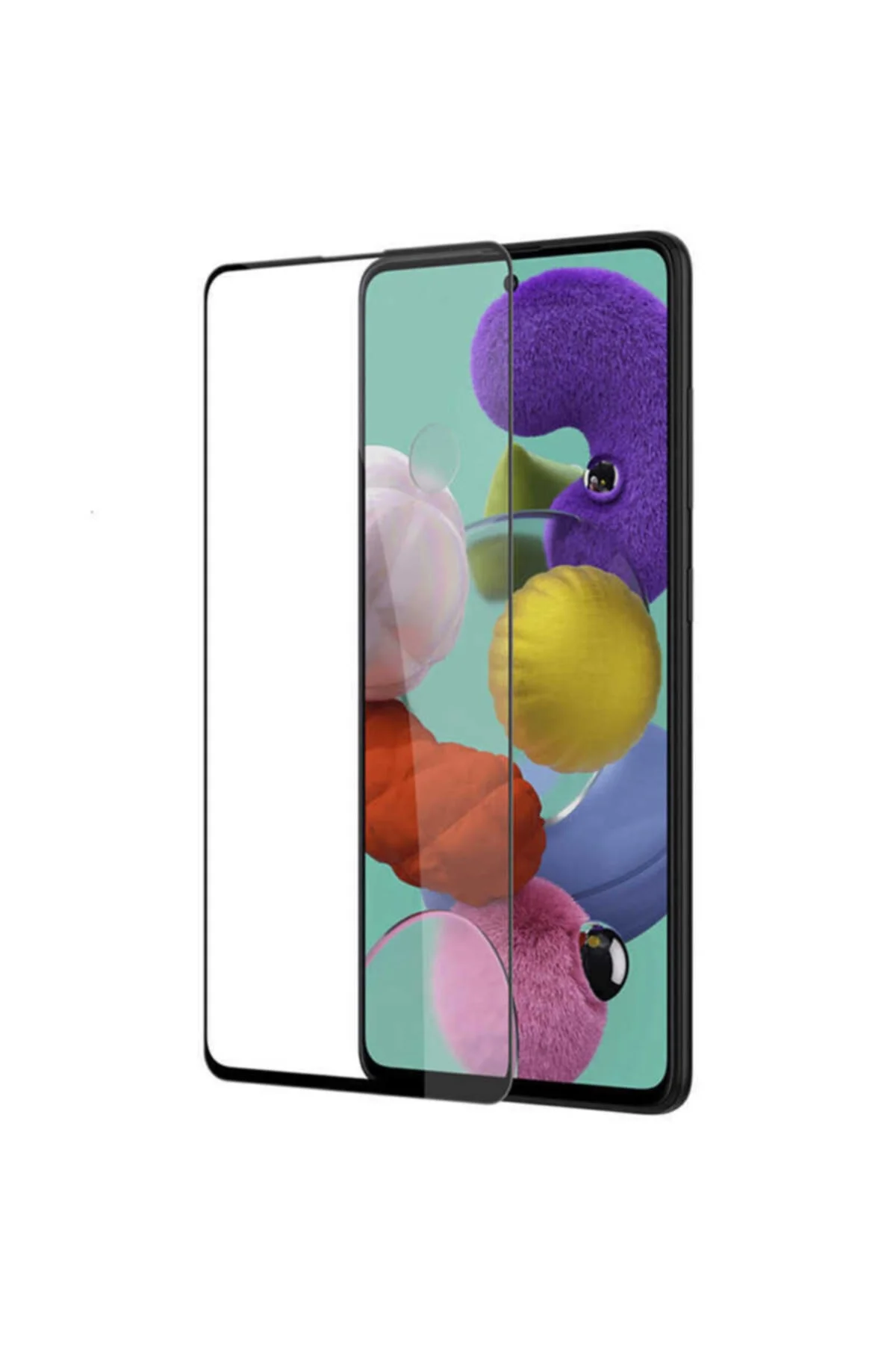 Samsung Galaxy A81 Uyumlu 5d Tam Kaplayan Ekran Koruyucu