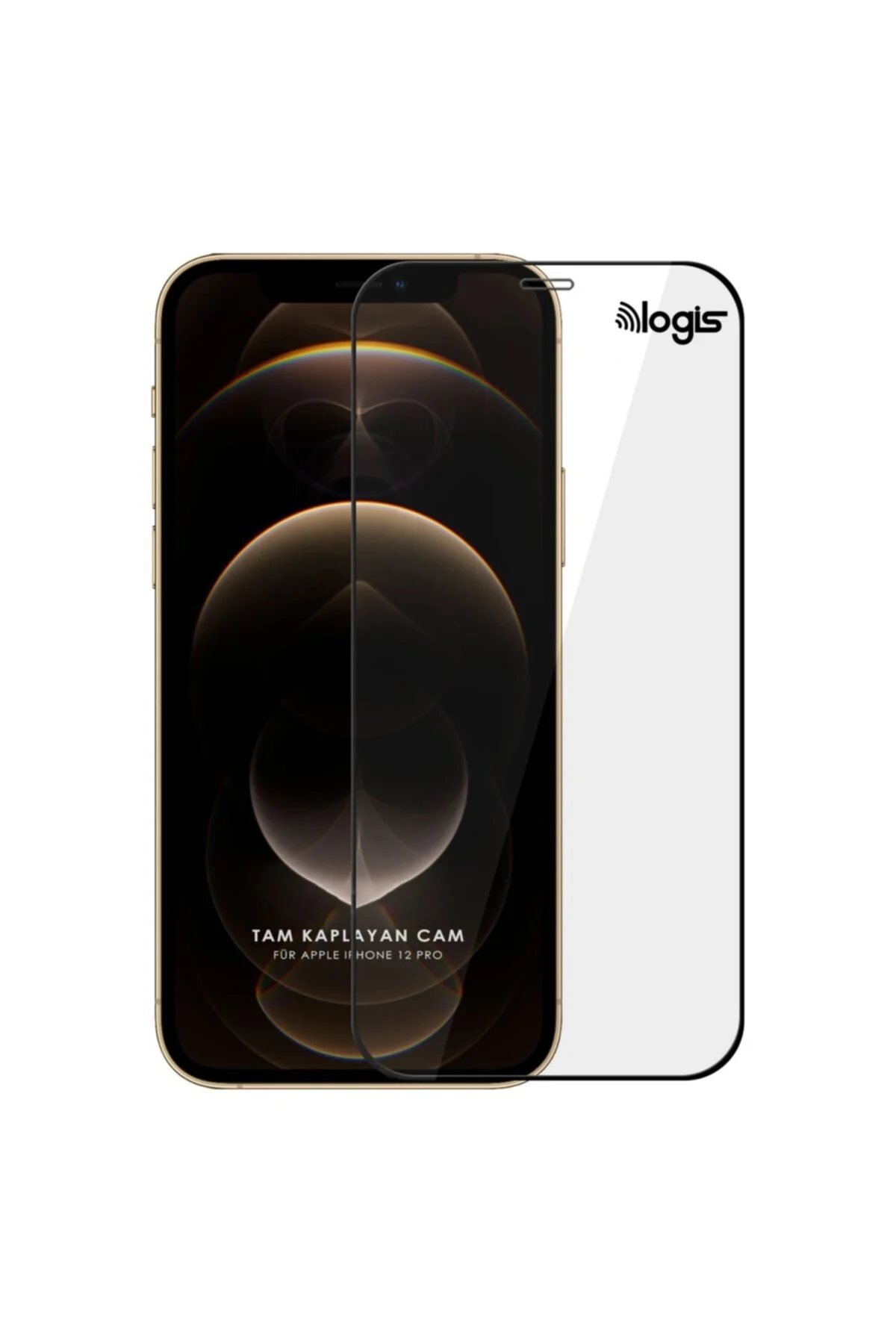 Apple Iphone 12 Pro Max 6.7'' Tam Kaplayan 5d Ekran Koruyucu Cam