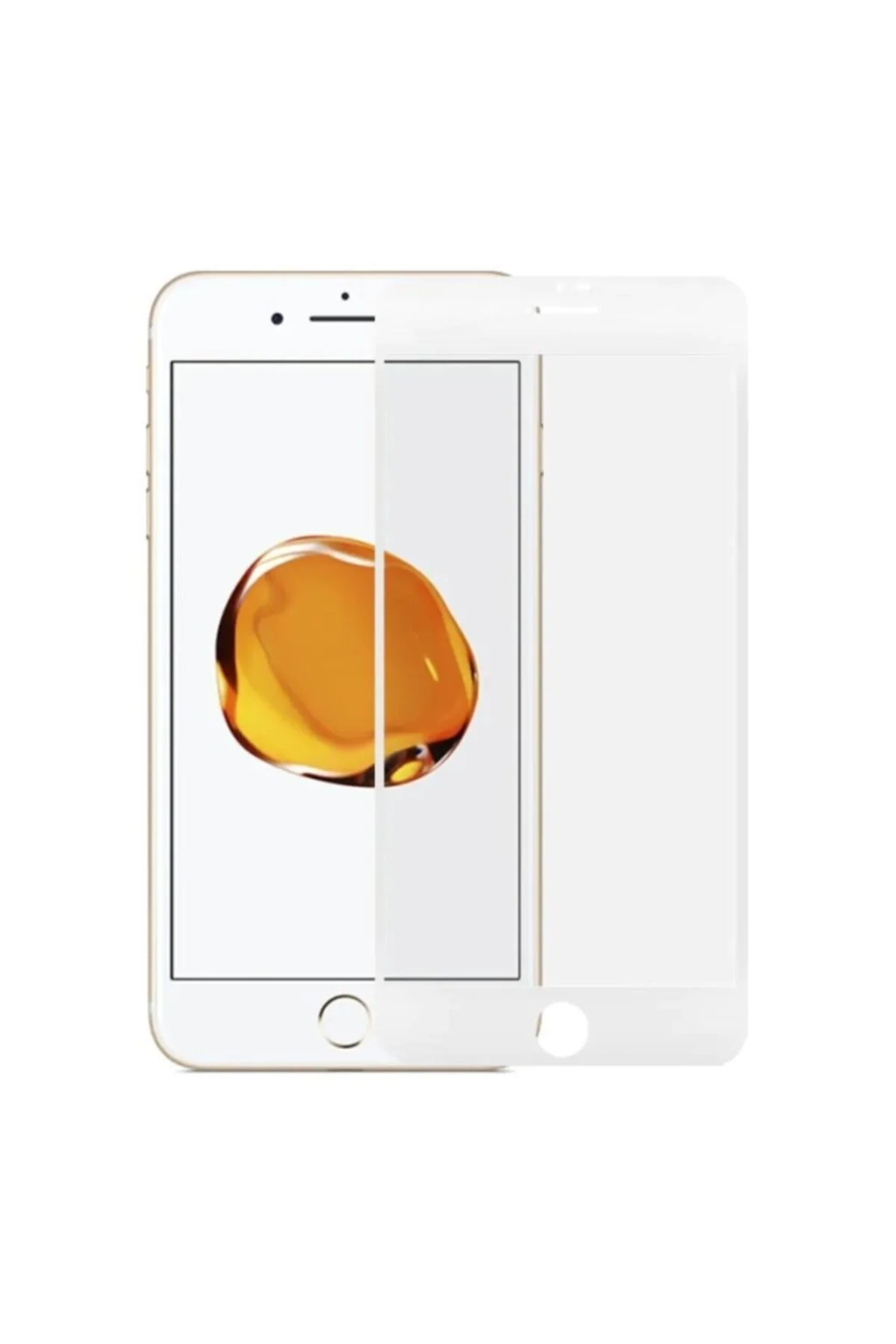 Apple Iphone 7 5d Seramik Tam Kaplayan Ekran Koruyucu Nano Cam