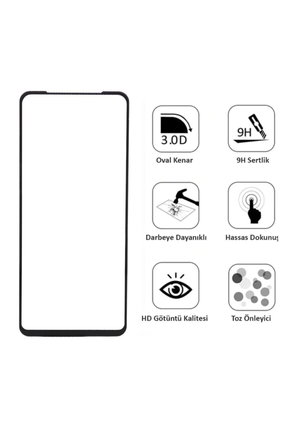 Samsung Galaxy Note 10 Lite 5d Seramik Tam Kaplayan Ekran Koruyucu Nano Cam - Logis Görsel 4
