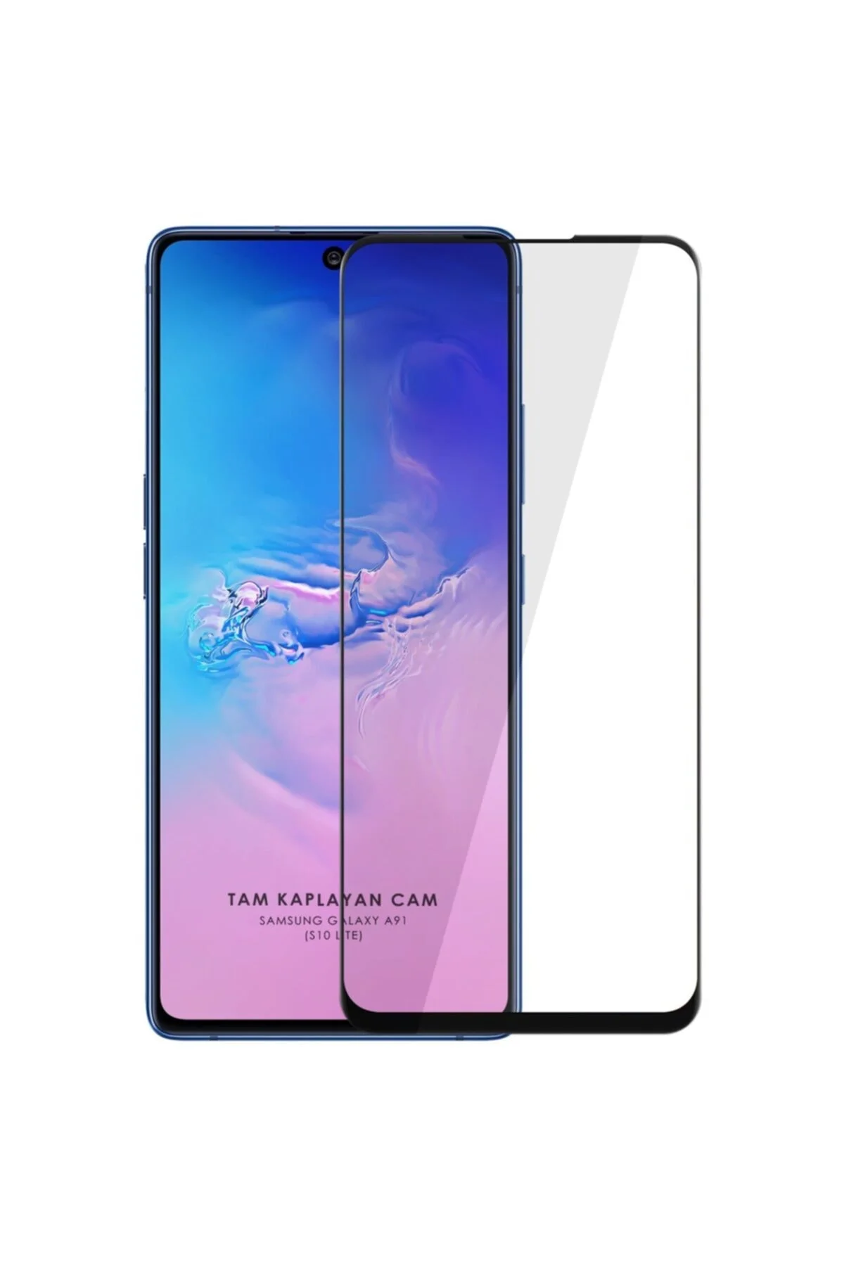 Samsung Galaxy S10 Lite 5d Mat Seramik Tam Kaplayan Ekran Koruyucu Cam