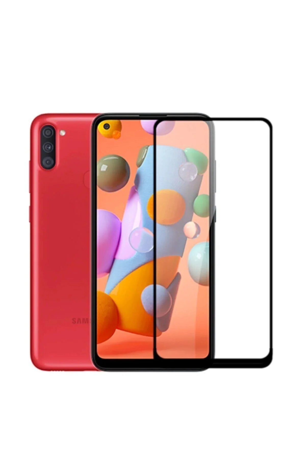 Samsung Galaxy M11 5d Uyumlu Mat Seramik Tam Kaplayan Ekran Koruyucu Cam