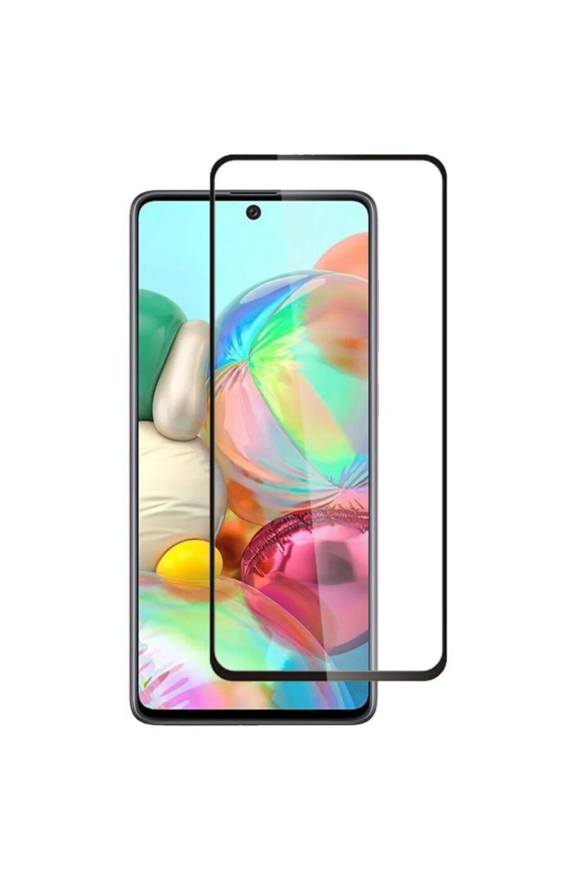 Samsung Galaxy A51 5d Mat Seramik Tam Kaplayan Ekran Koruyucu Cam - Logis Görsel 2