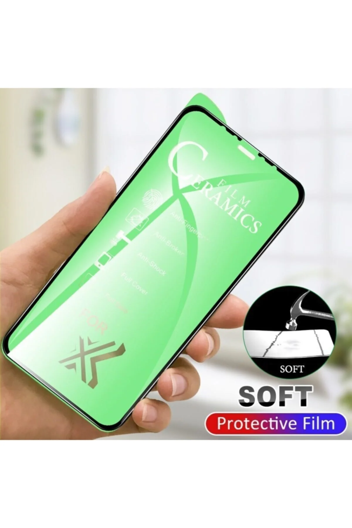 Samsung Galaxy A51 5d Mat Seramik Tam Kaplayan Ekran Koruyucu Cam - Logis Görsel 8
