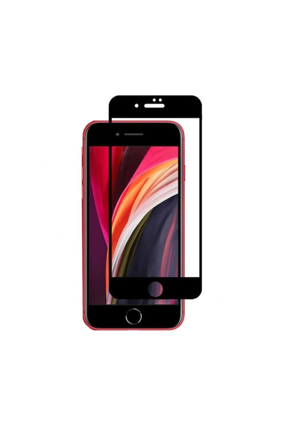 Apple Iphone Se 2020 5d Tam Kaplayan Ekran Koruyucu Kırılmaz Cam - Logis Görsel 5