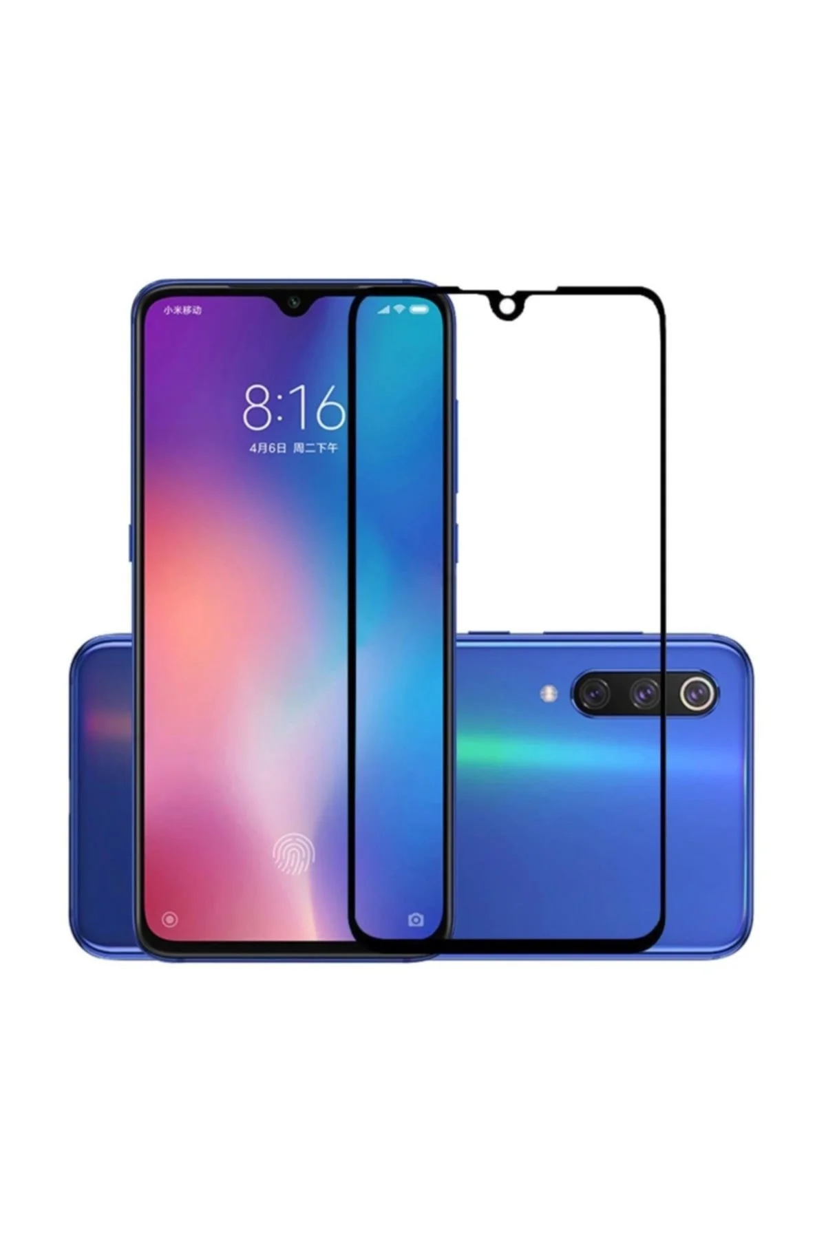 Xiaomi Mi 9 5d Tam Kaplayan Ekran Koruyucu Kırılmaz Cam - Logis Görsel 2