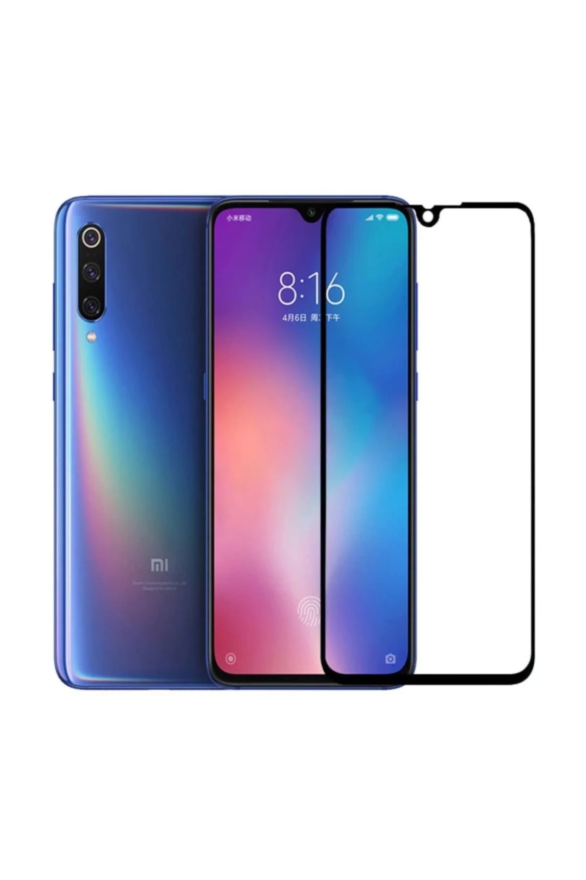 Xiaomi Mi 9 5d Tam Kaplayan Ekran Koruyucu Kırılmaz Cam - Logis Görsel 3