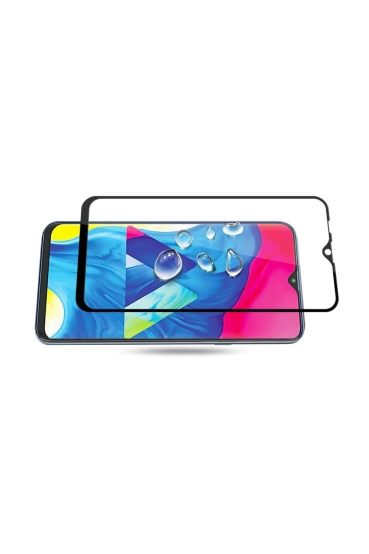 Samsung Galaxy M10 5d Tam Kaplayan Ekran Koruyucu Kırılmaz Cam