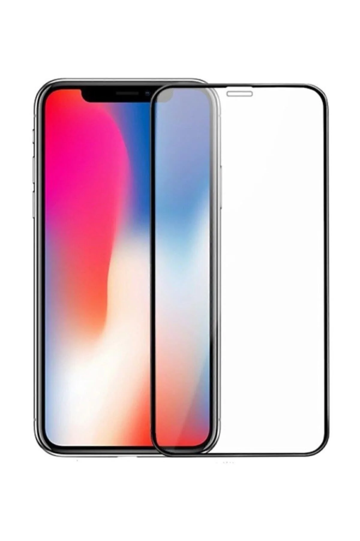 Apple Iphone Xs 5d Tam Kaplayan Ekran Koruyucu Kırılmaz Cam - Logis Görsel 4