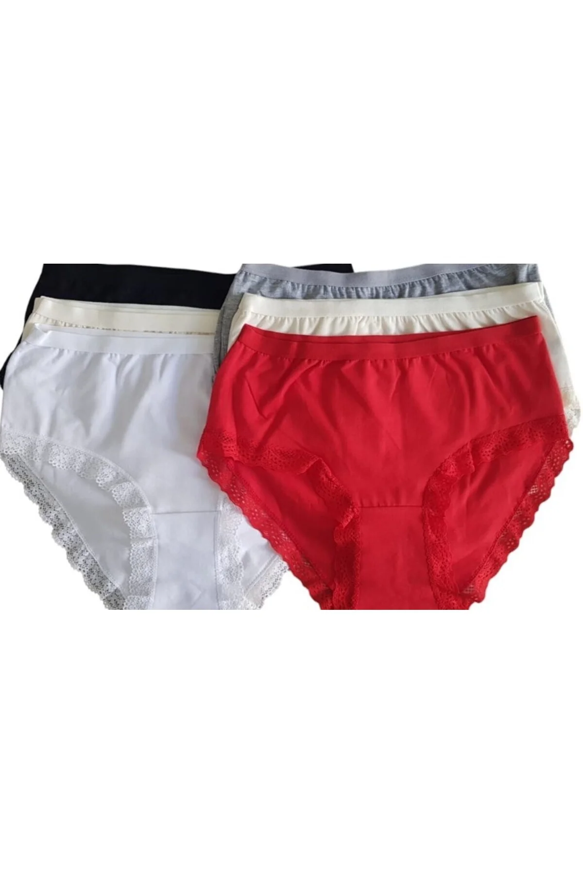 12' li IŞIK Dantelli Bikini Külot Kombin 0772 - Tutku Görsel 4