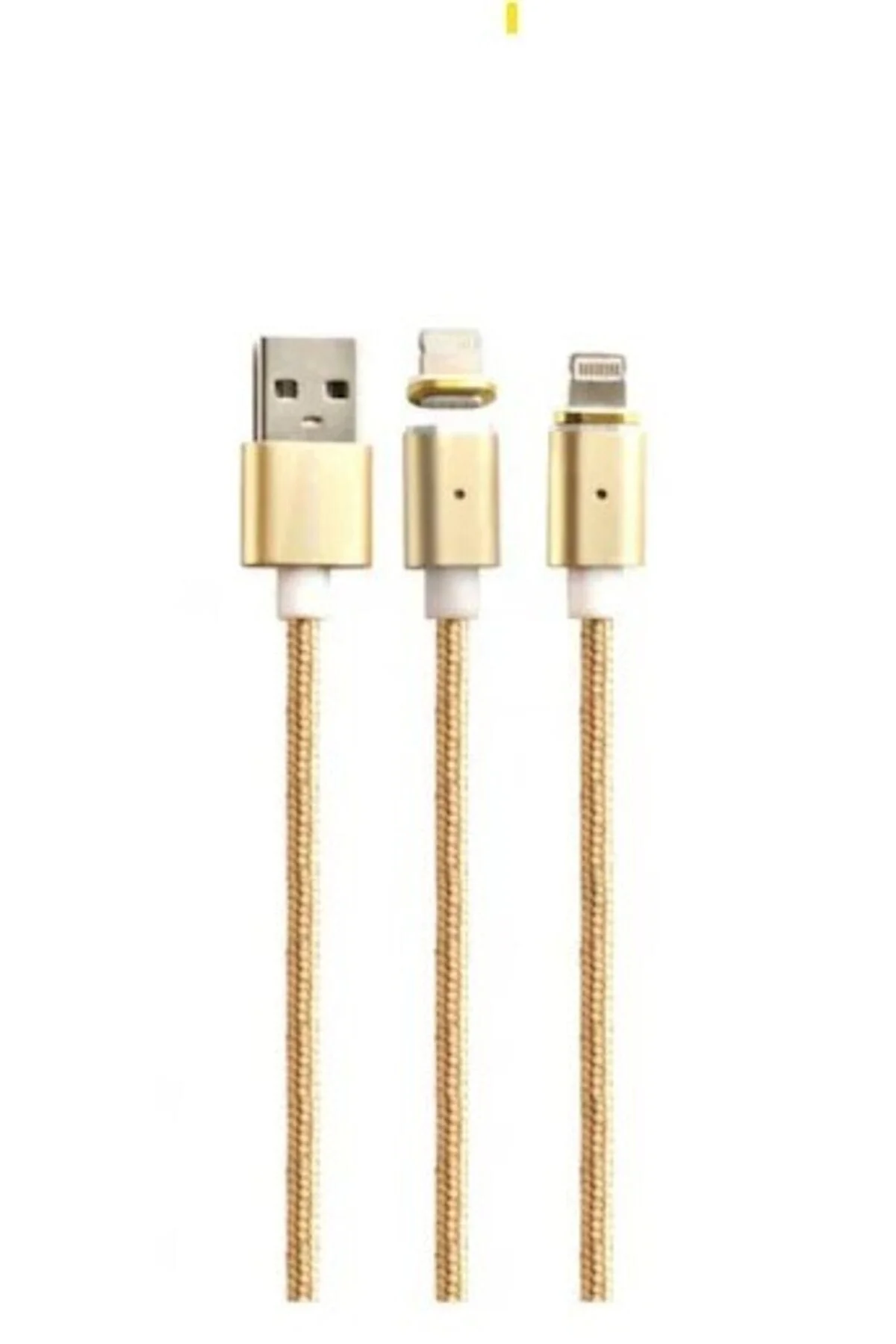 Mıknatıslı iPhone iPad iPod Lightning C515 Hızlı Şarj Kablosu Uyumlu - Logis Görsel 2