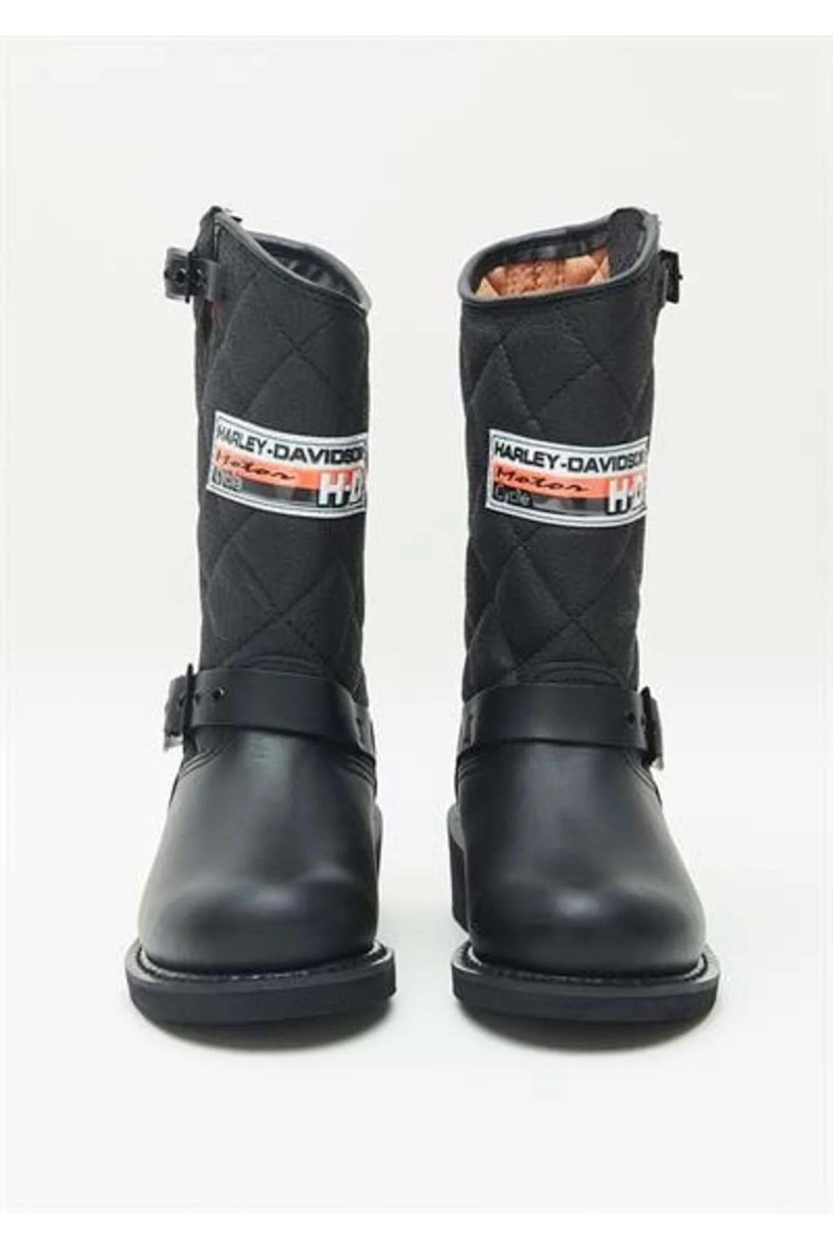Laconia 644 Kadın Siyah Deri Çizme - Harley Davidson Görsel 3
