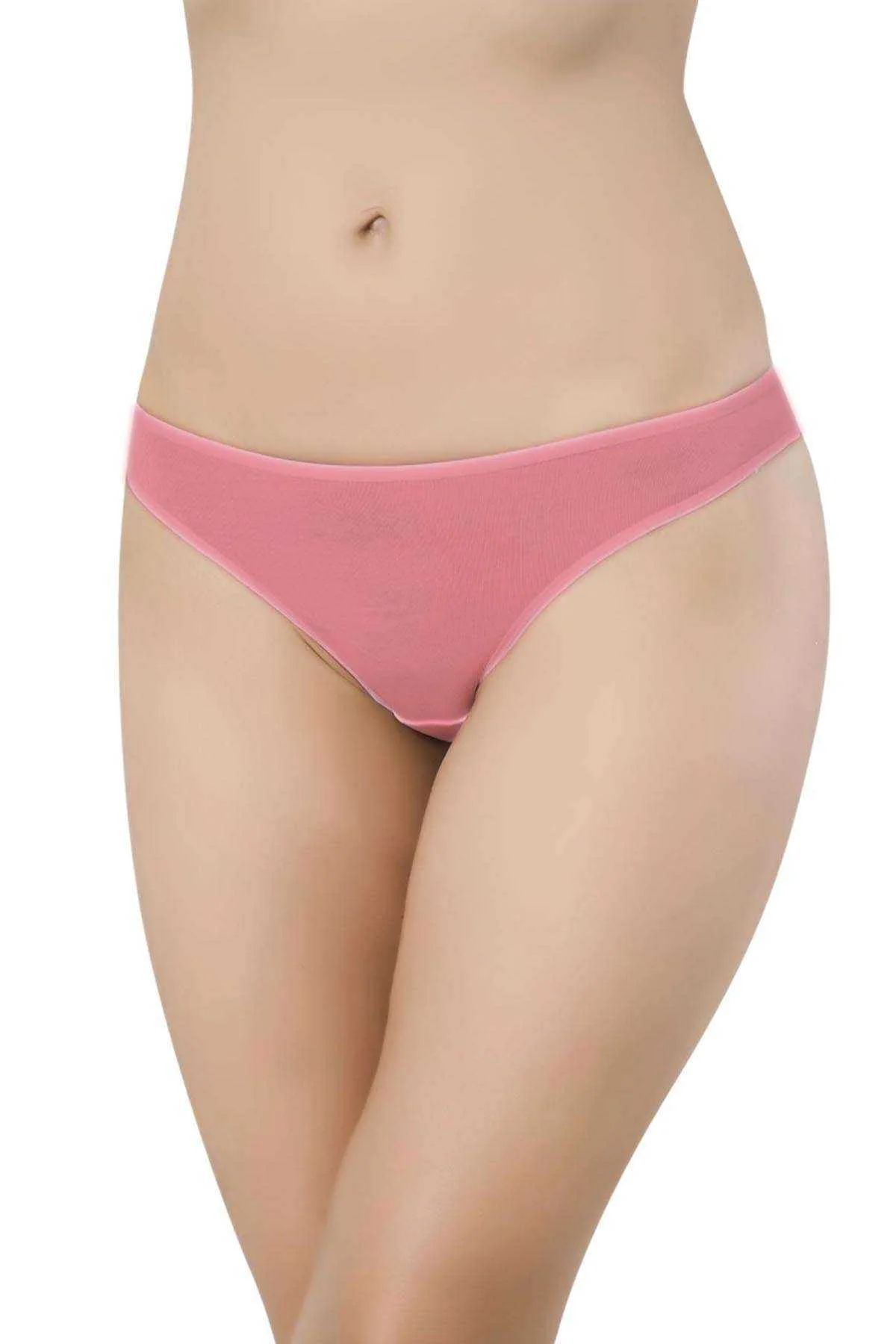 3 adet Süper Eko Set Likralı Kadın Slip Külot Ten Yeşil Fuşya - Just Cheap Store Görsel 3
