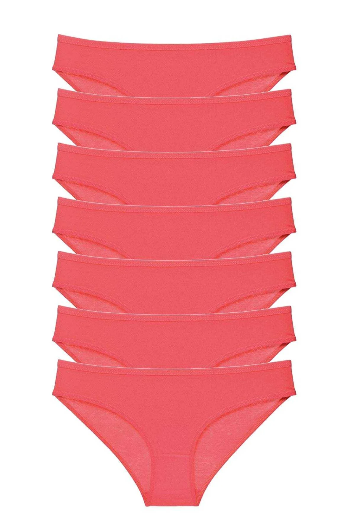 7 adet Süper Eko Set Likralı Kadın Slip Külot Fuşya - Just Cheap Store Görsel 4