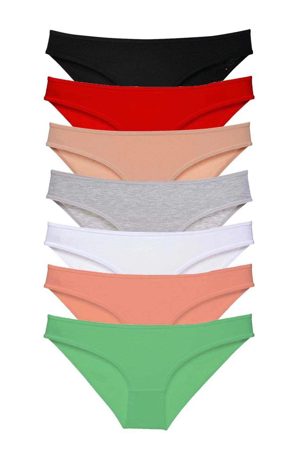 7 adet Süper Eko Set Likralı Kadın Slip Külot Set 1 - Just Cheap Store Görsel 2