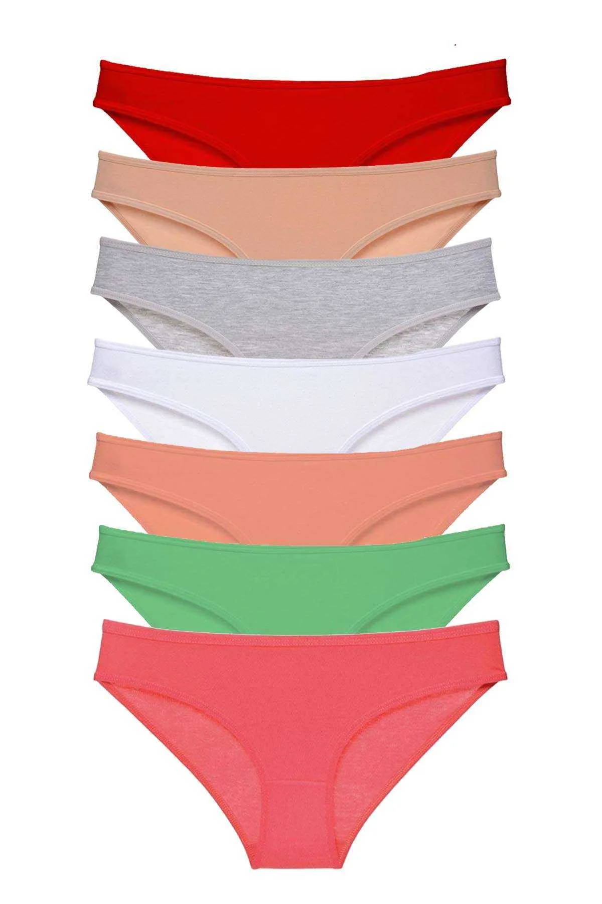 7 adet Süper Eko Set Likralı Kadın Slip Külot Set 8 - Just Cheap Store Görsel 2