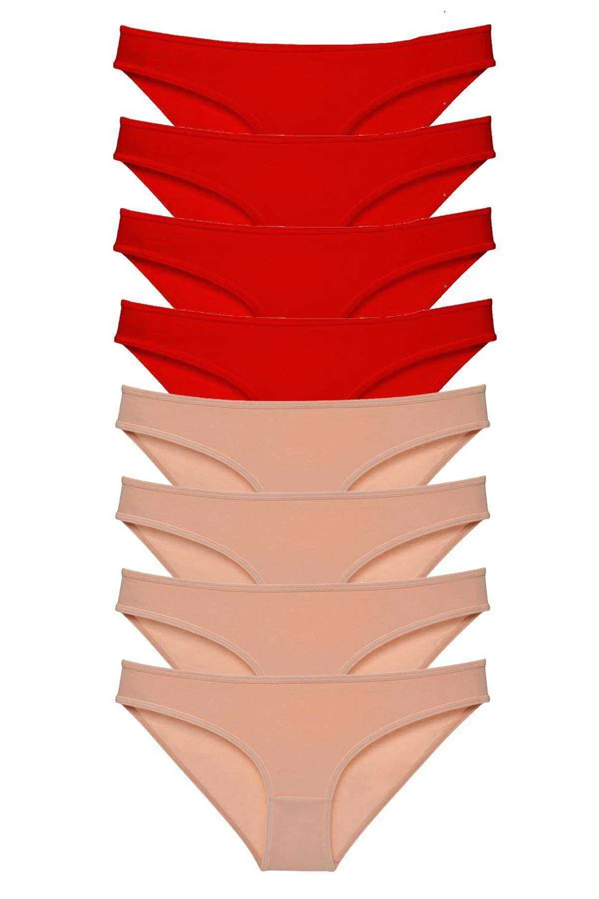 8 adet Süper Eko Set Likralı Kadın Slip Külot - Just Cheap Store Görsel 5