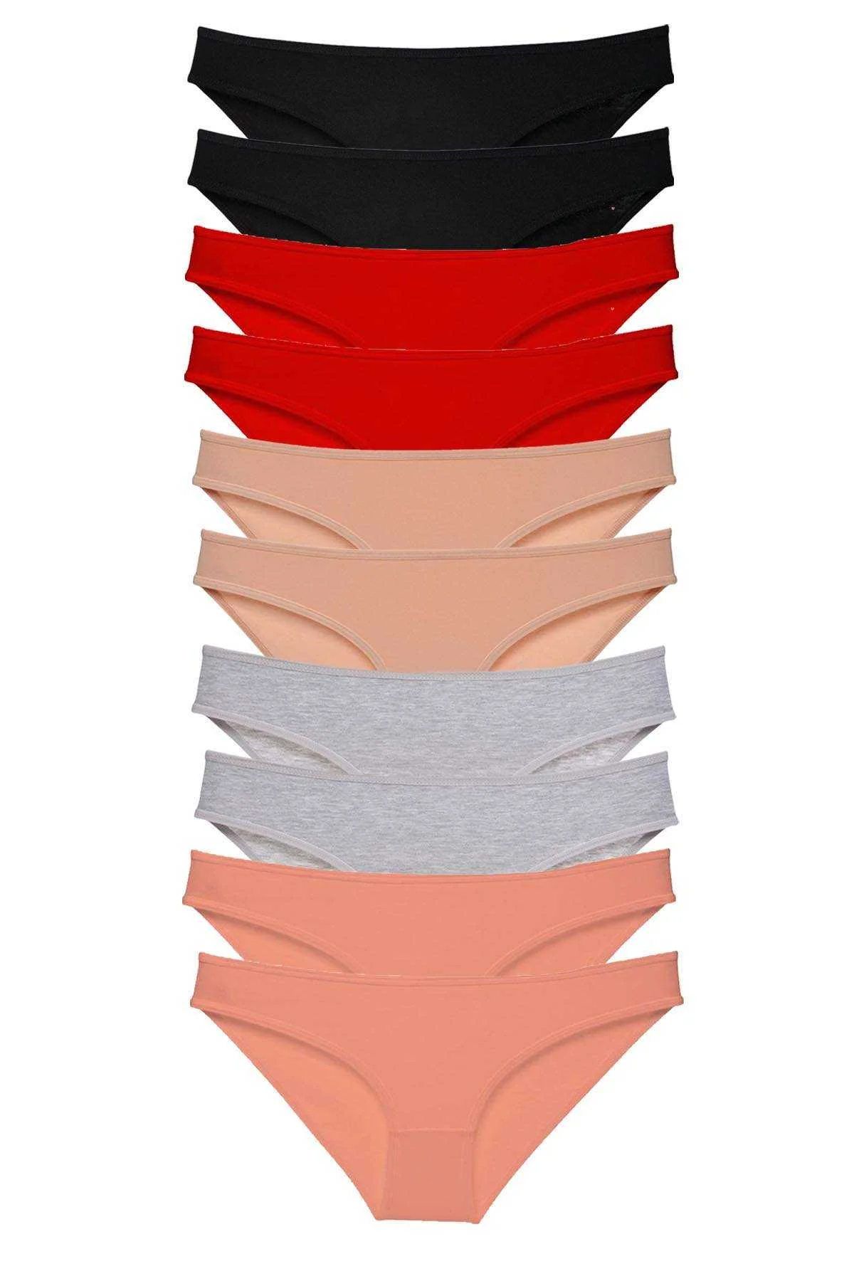 10 adet Süper Eko Set Likralı Kadın Slip Külot 501 - Just Cheap Store Görsel 2