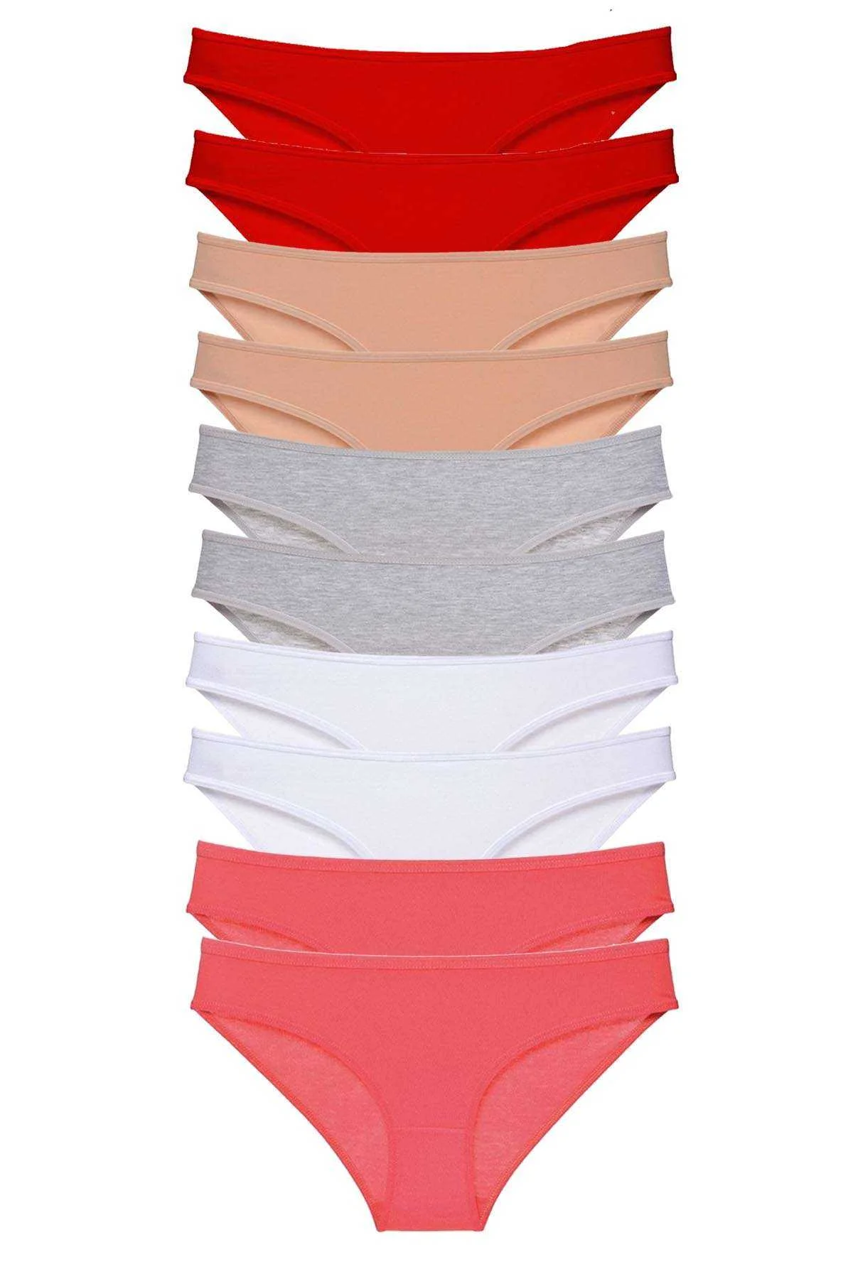 10 adet Süper Eko Set Likralı Kadın Slip Külot 507 - Just Cheap Store Görsel 2