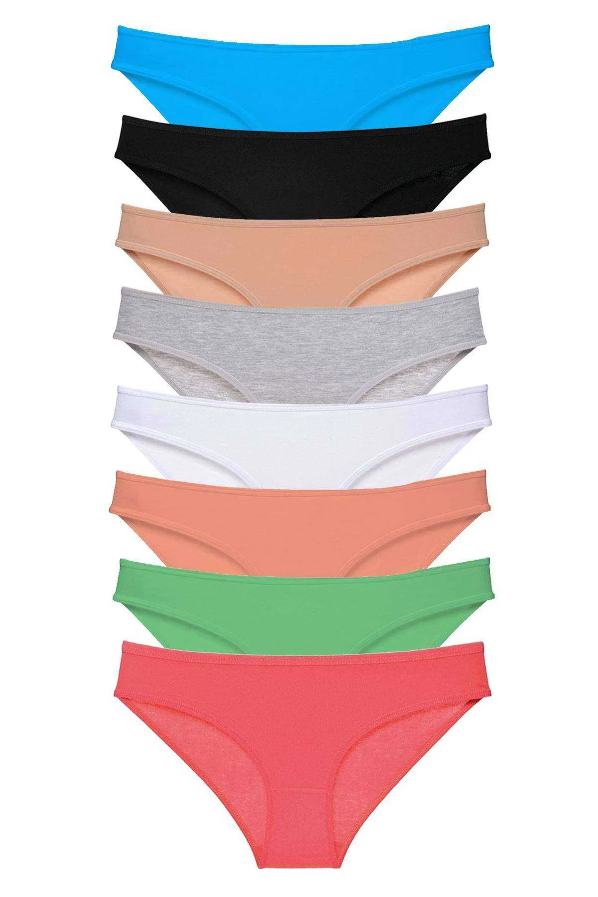 8 adet Süper Eko Set Likralı Kadın Slip Külot Set 7 - Just Cheap Store Görsel 2